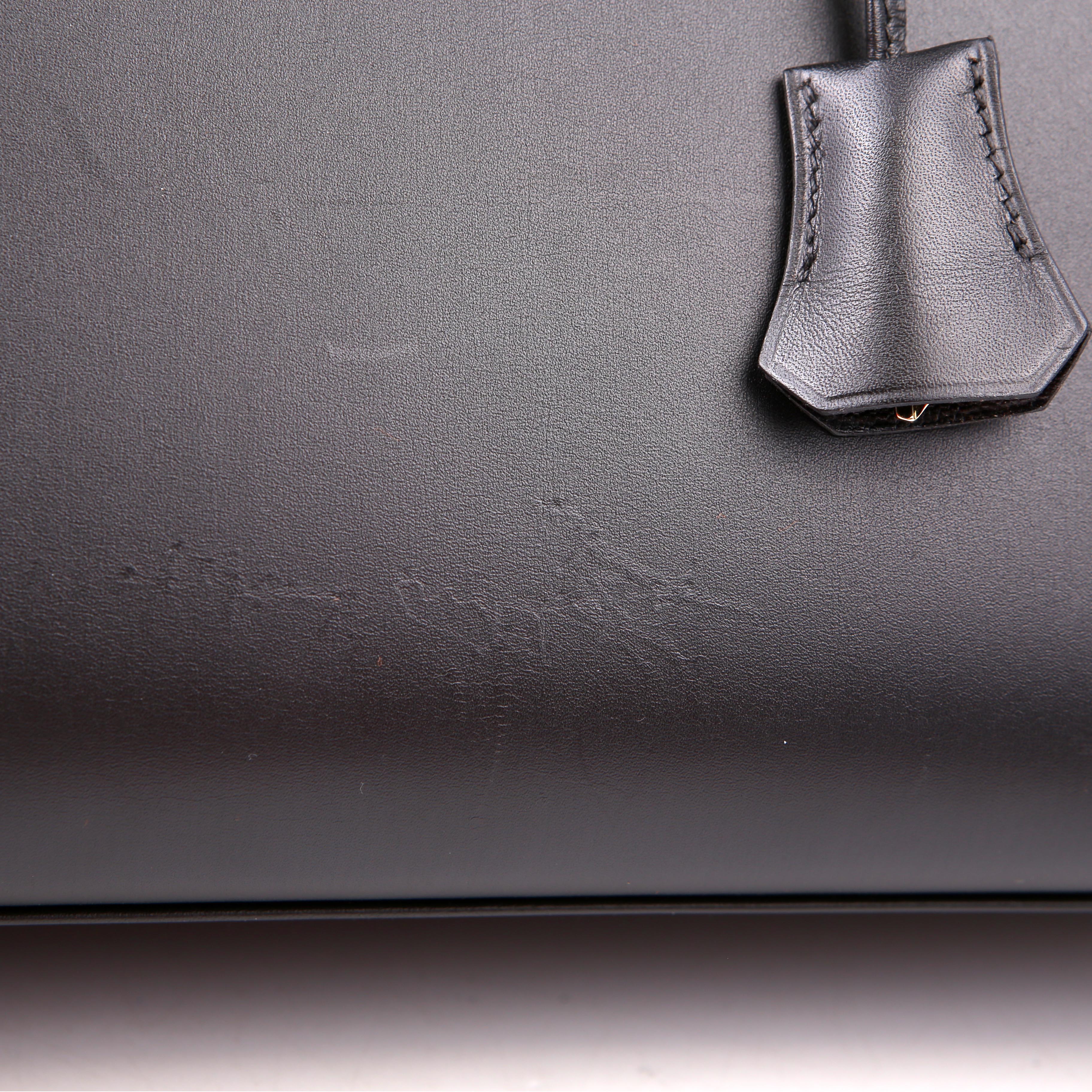 Hermes Kelly 32 Chamonix 2006 Black/Gold