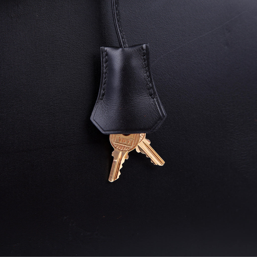 Hermes Kelly 32 Chamonix 2006 Black/Gold