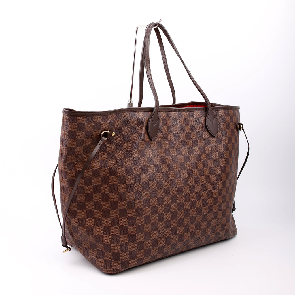 Neverfull GM Damier Ebene Red