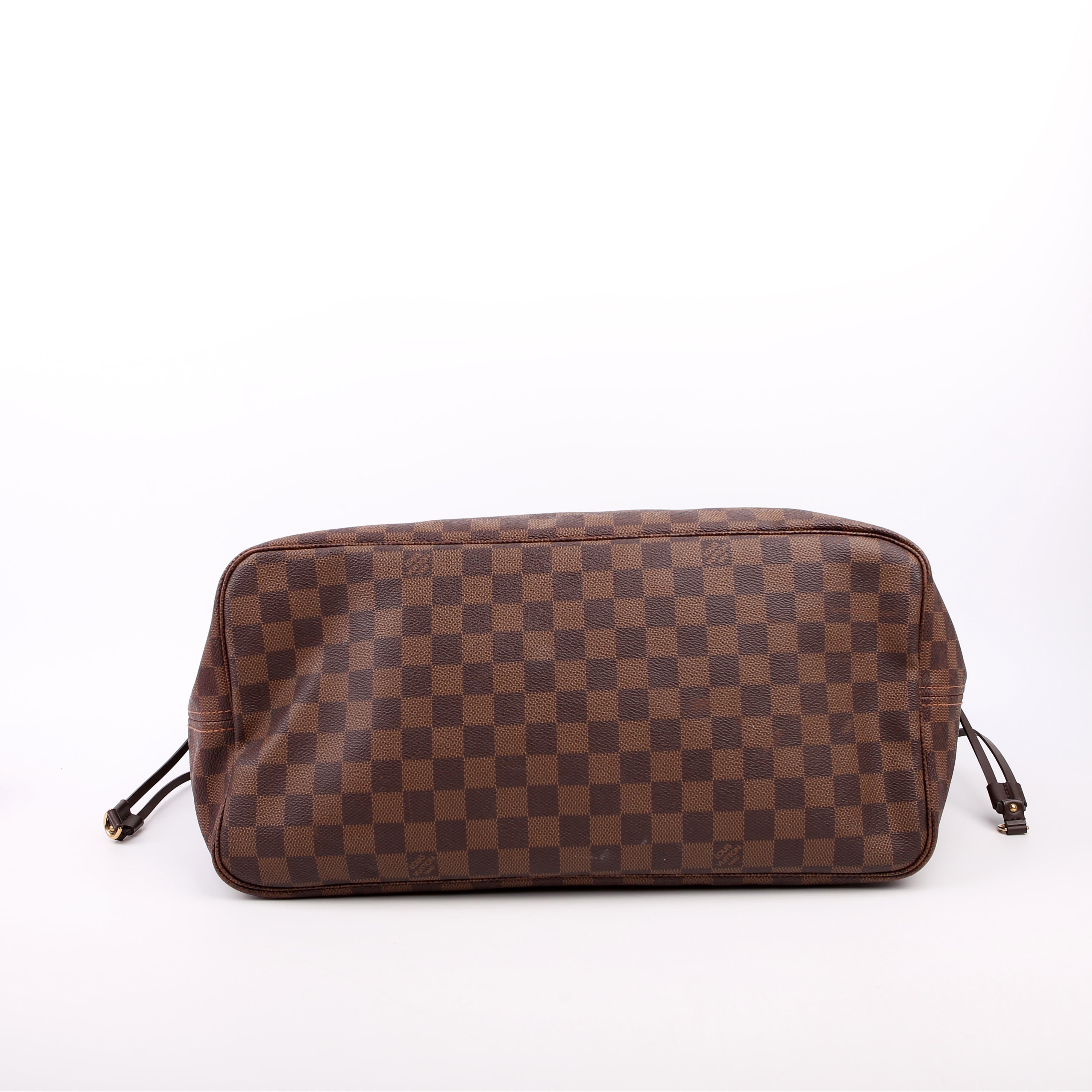 Neverfull GM Damier Ebene Red