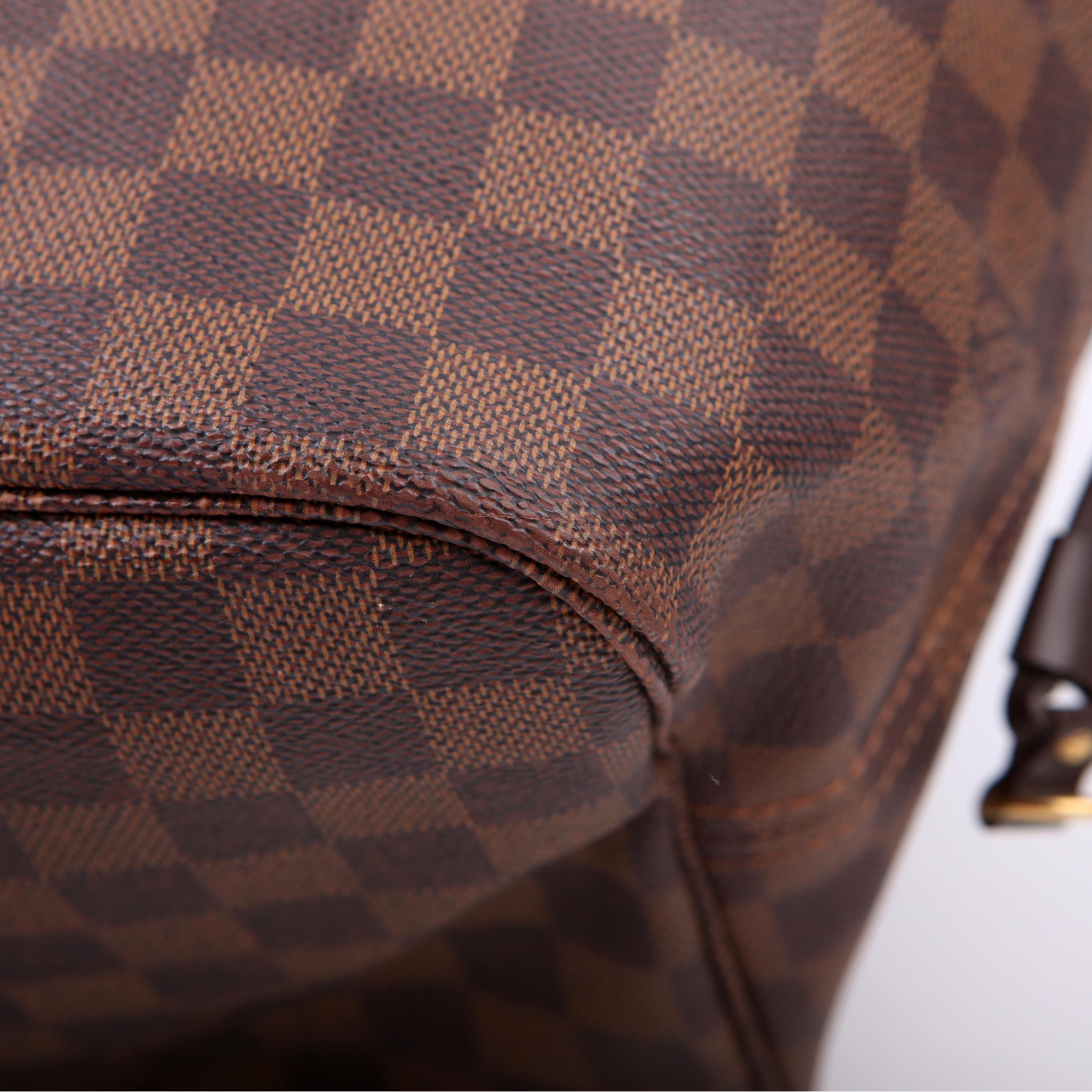 Neverfull GM Damier Ebene Red