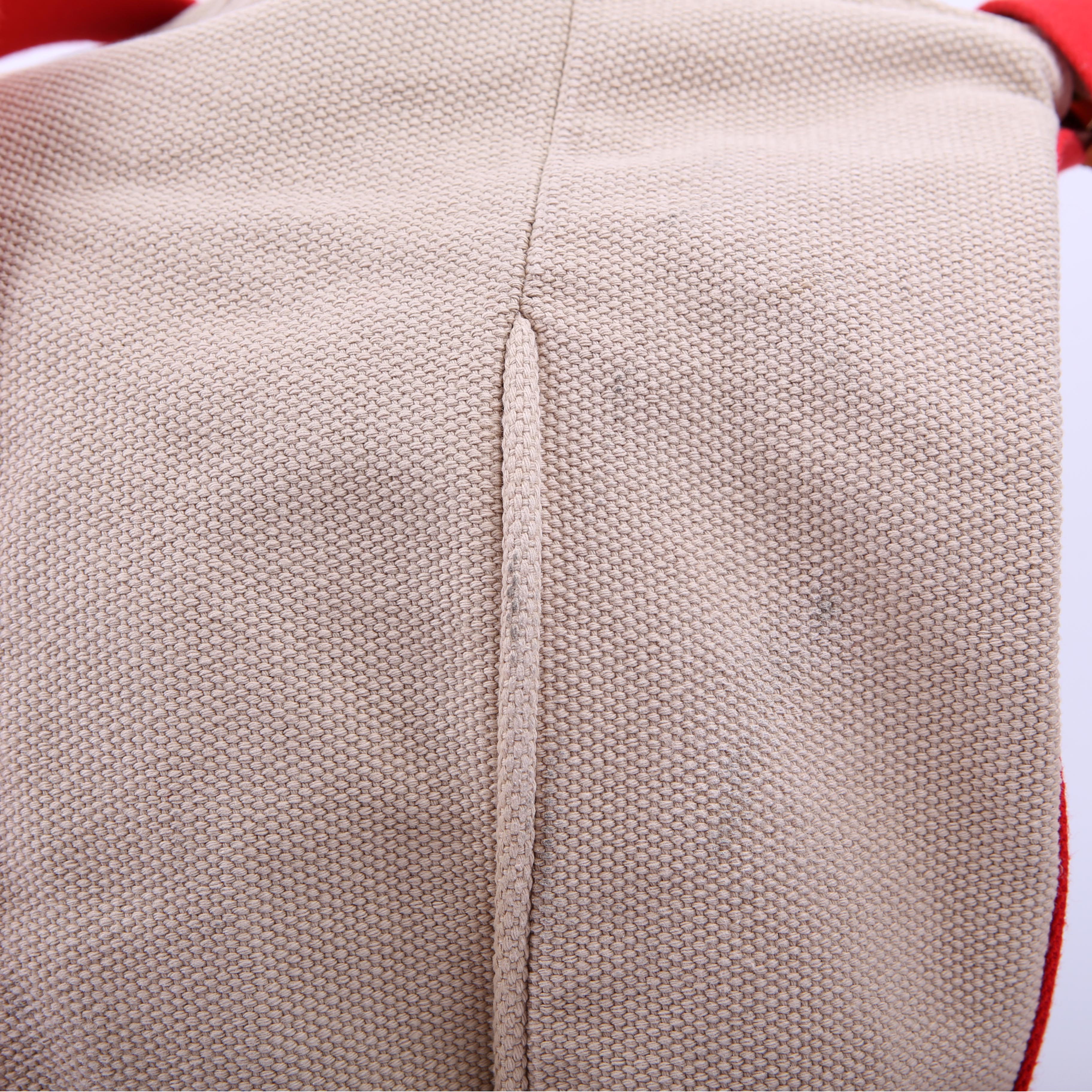 Antigua Sac Weekend Duffel Beige/Red