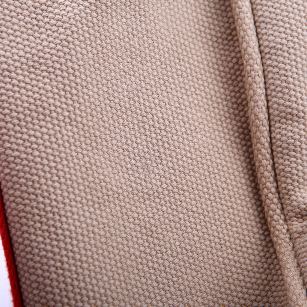 Antigua Sac Weekend Duffel Beige/Red