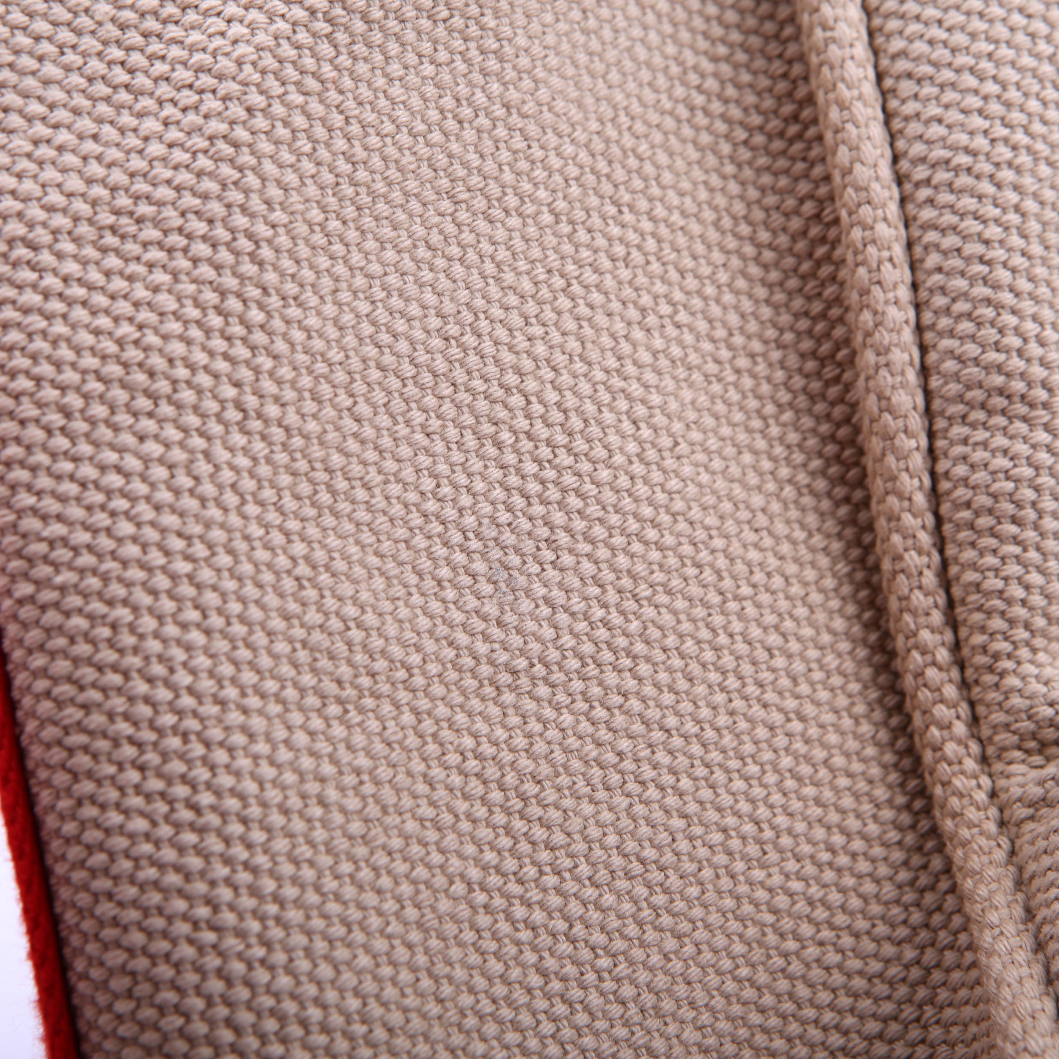 Antigua Sac Weekend Duffel Beige/Red