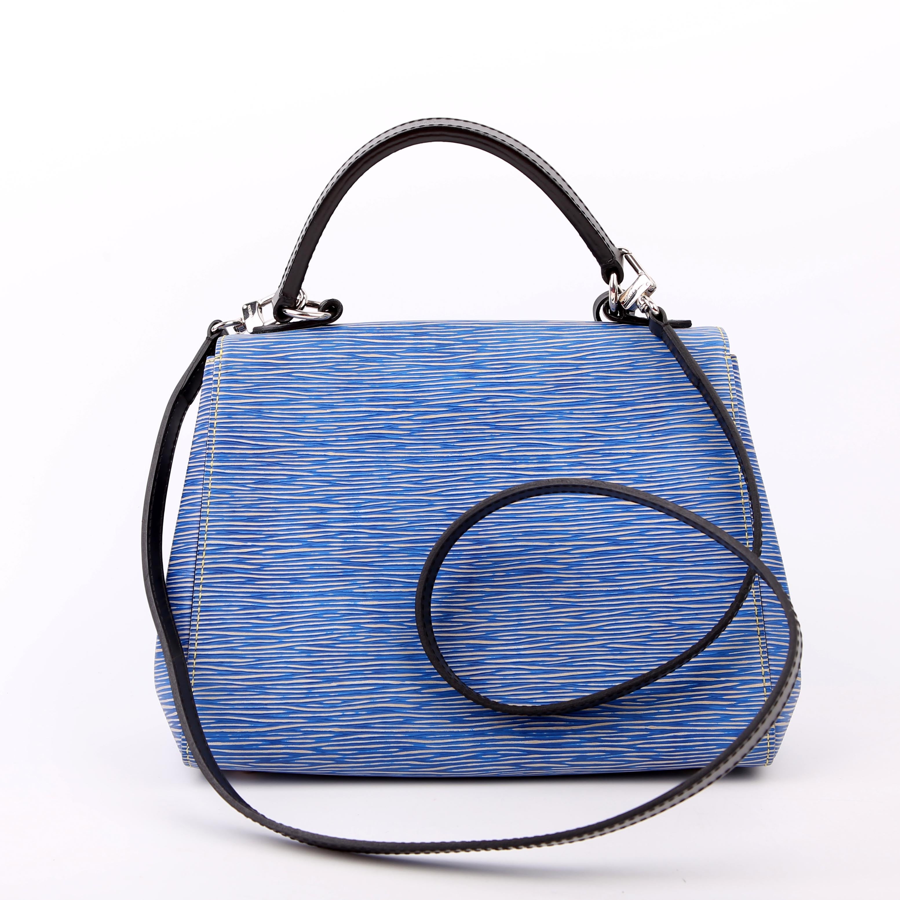 Cluny BB Epi Blue/Black