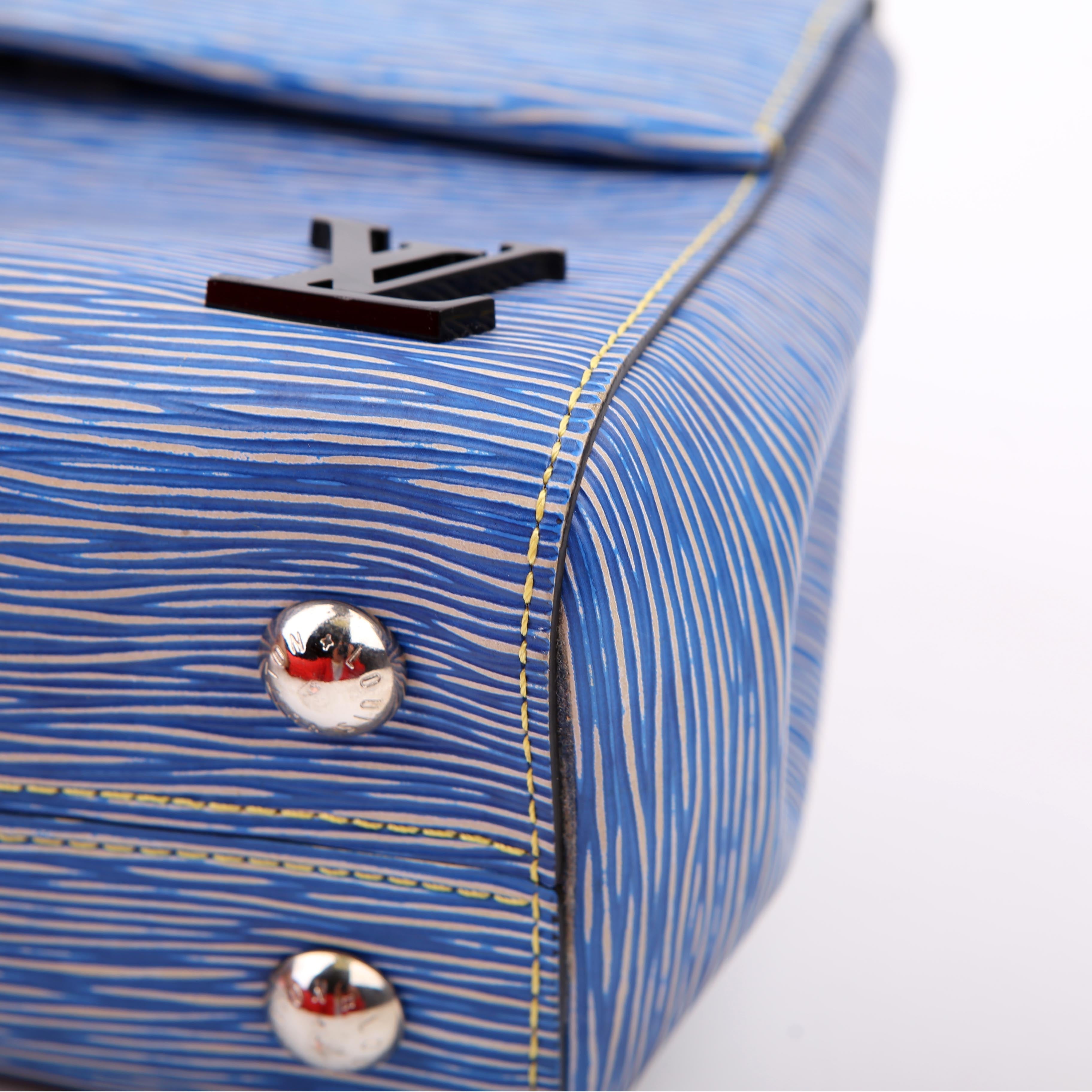 Cluny BB Epi Blue/Black