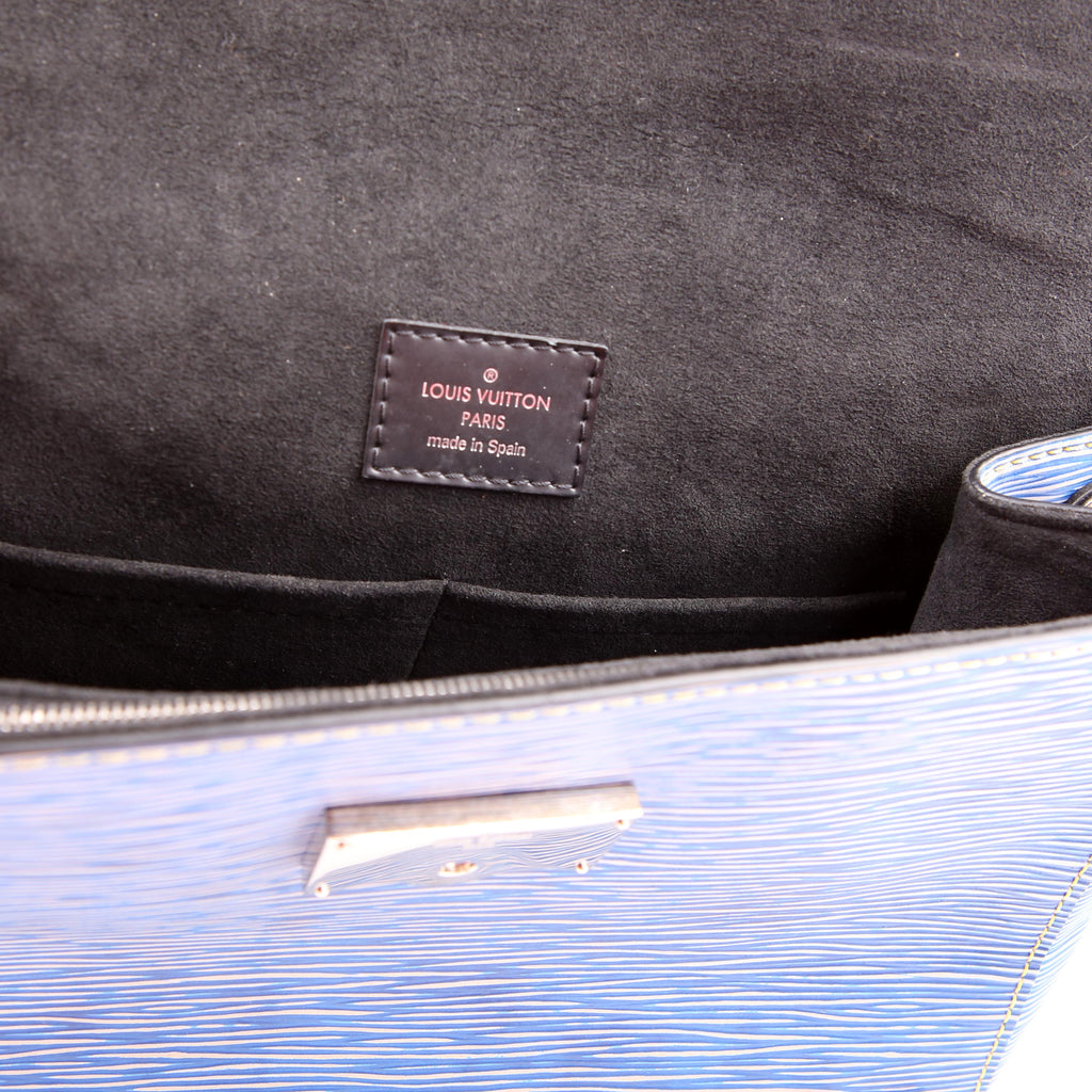 Cluny BB Epi Blue/Black