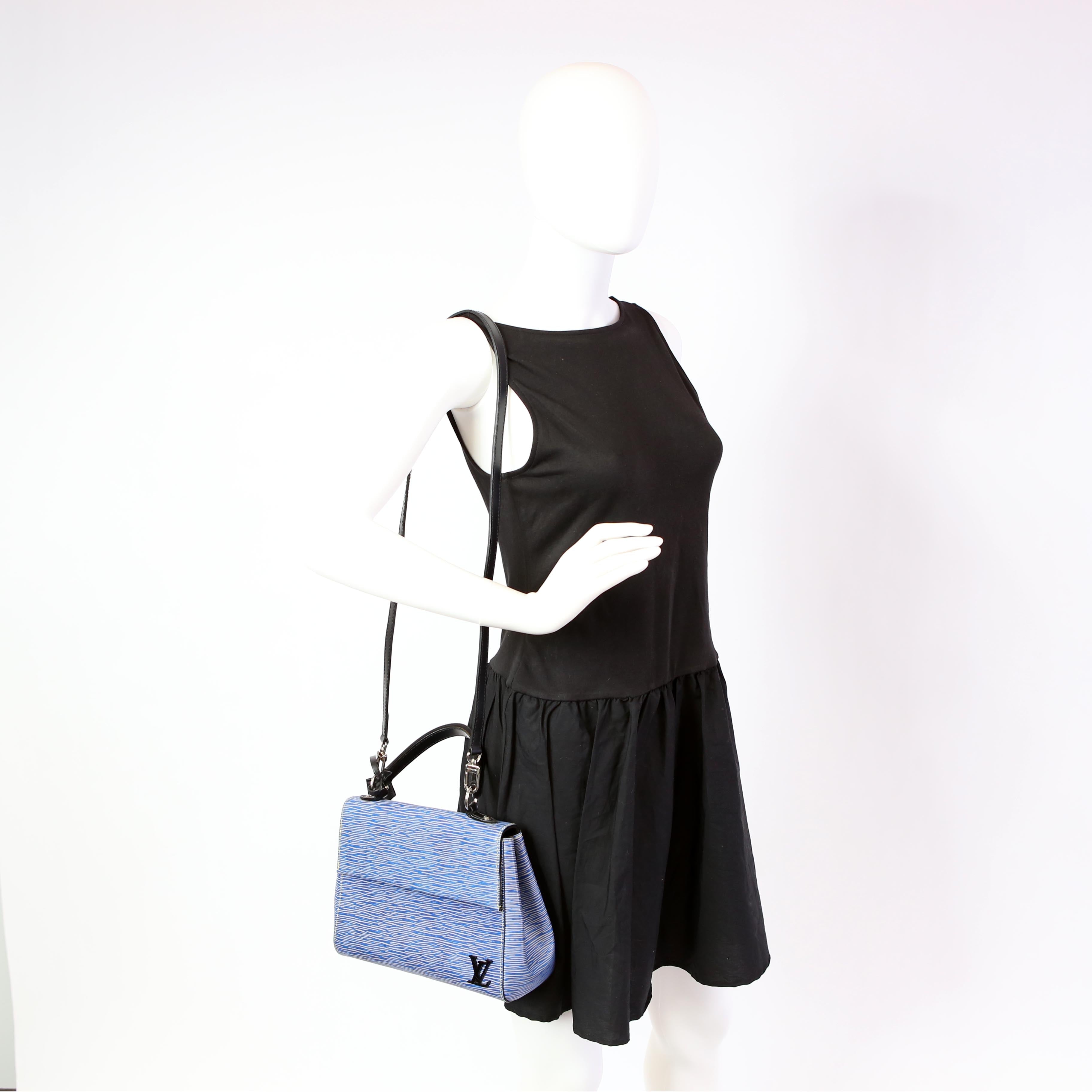 Cluny BB Epi Blue/Black