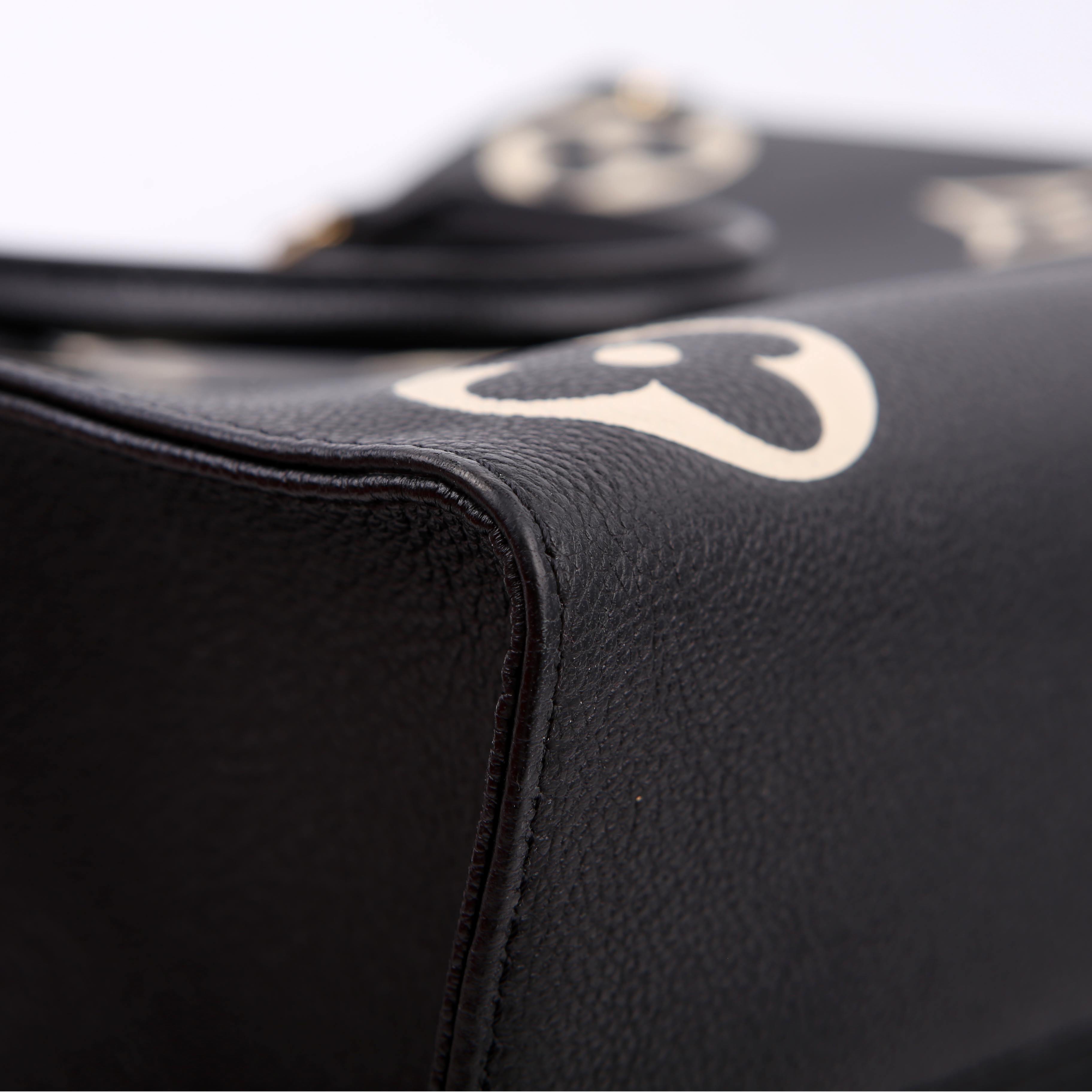 ONTHEGO MM Bicolor Empreinte Black