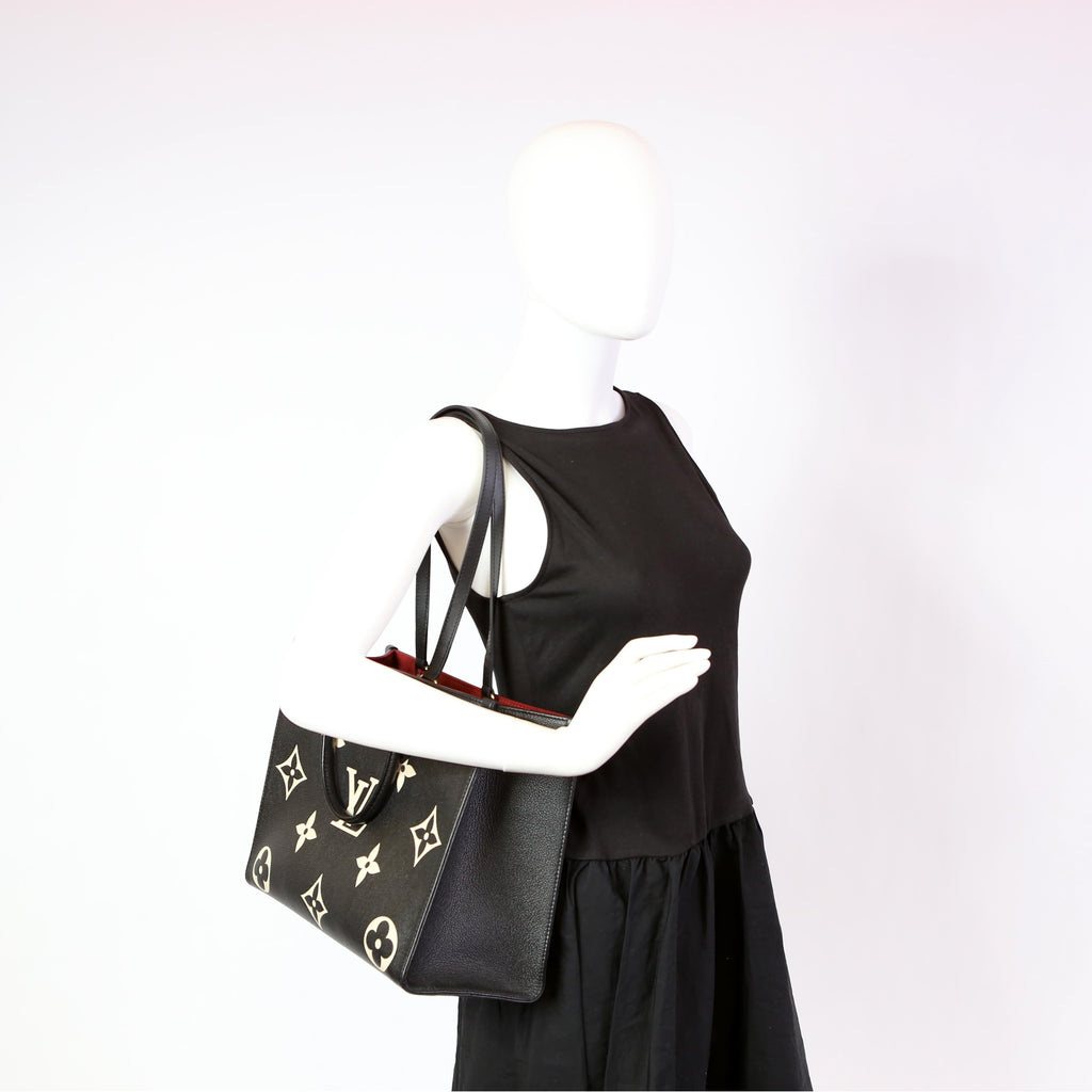 ONTHEGO MM Bicolor Empreinte Black