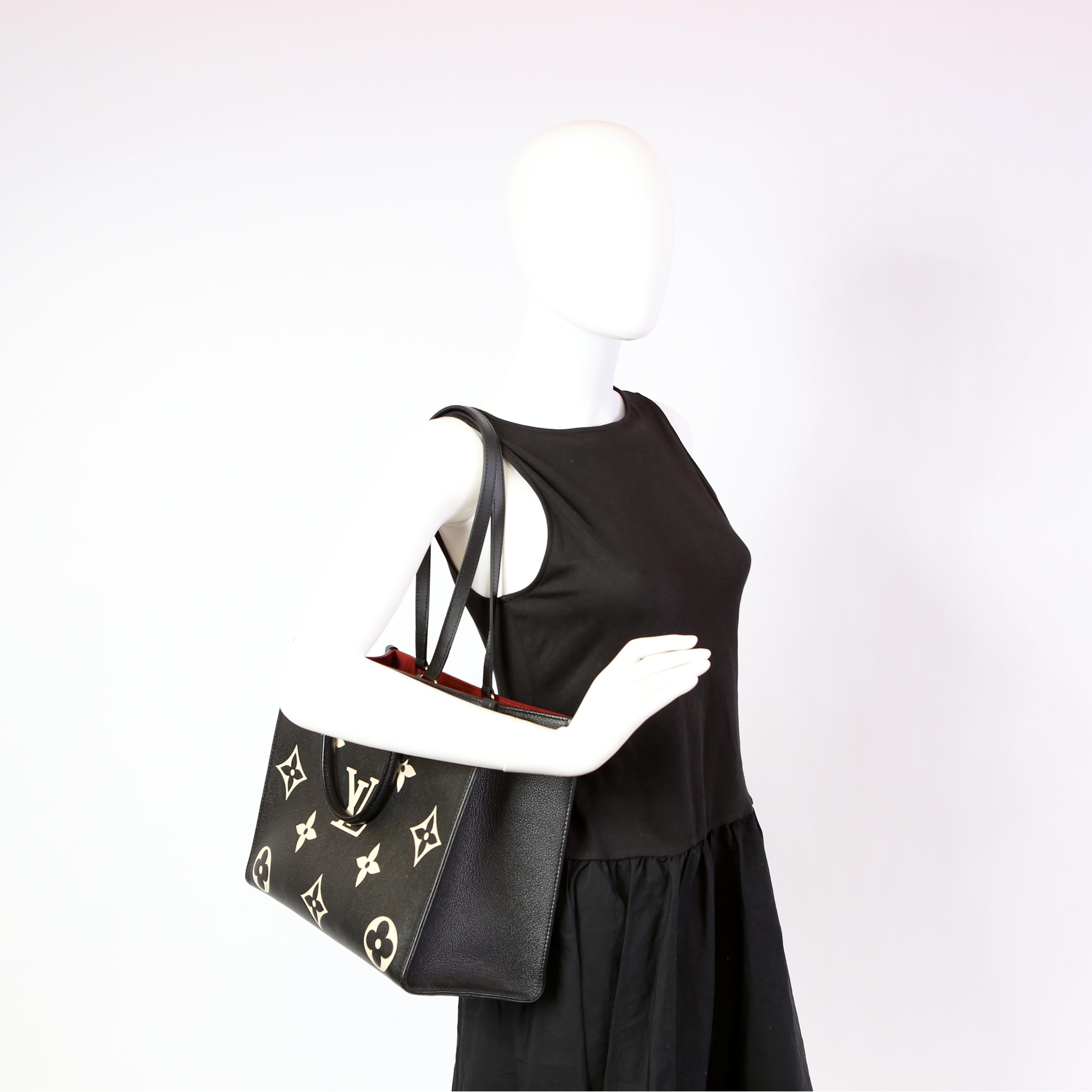 ONTHEGO MM Bicolor Empreinte Black
