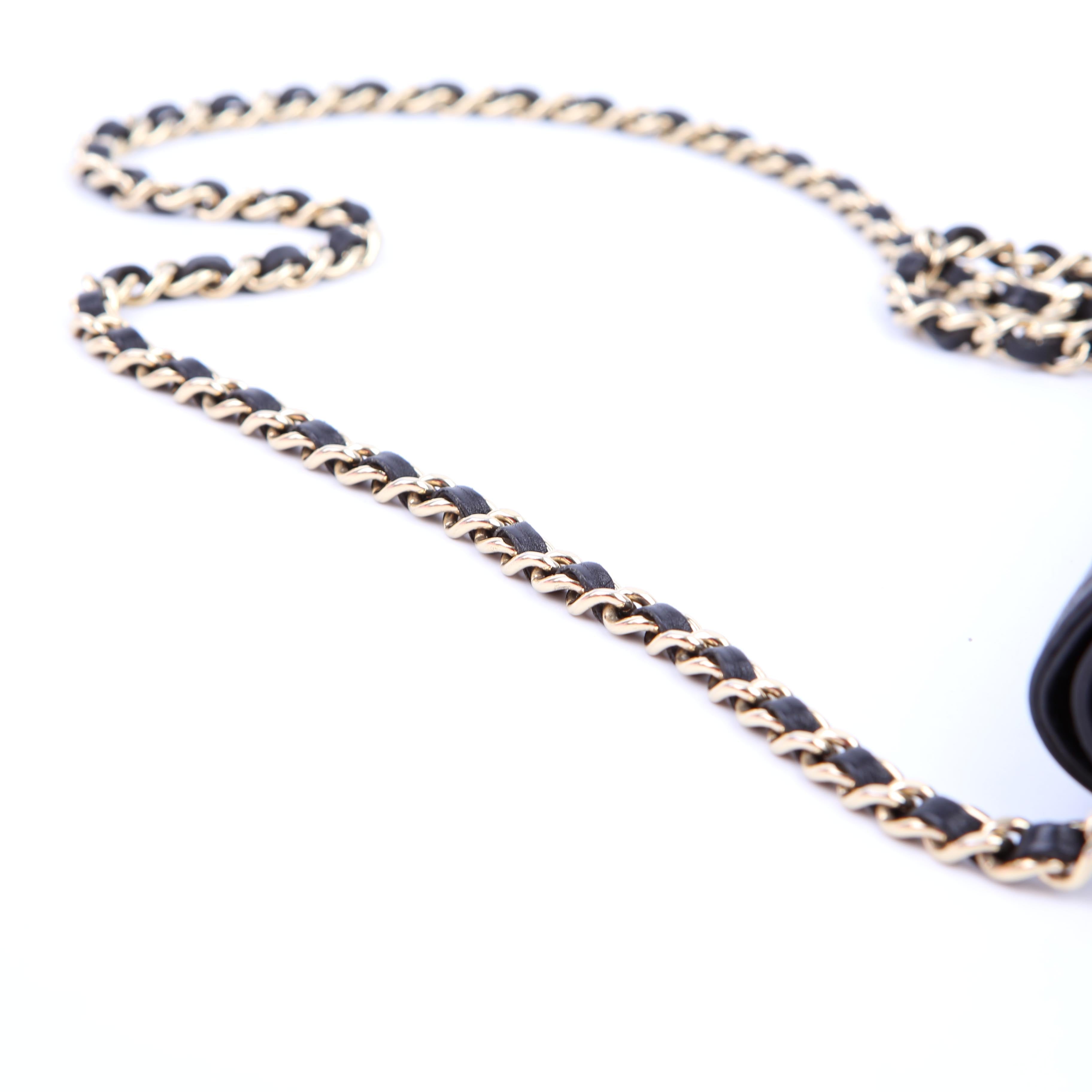 WOC Boy Chevron Lambskin Black