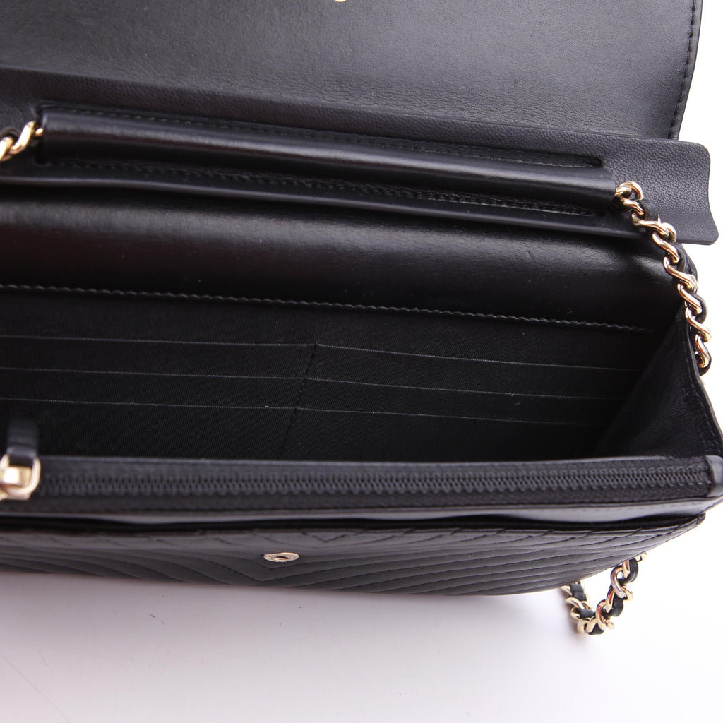 WOC Boy Chevron Lambskin Black