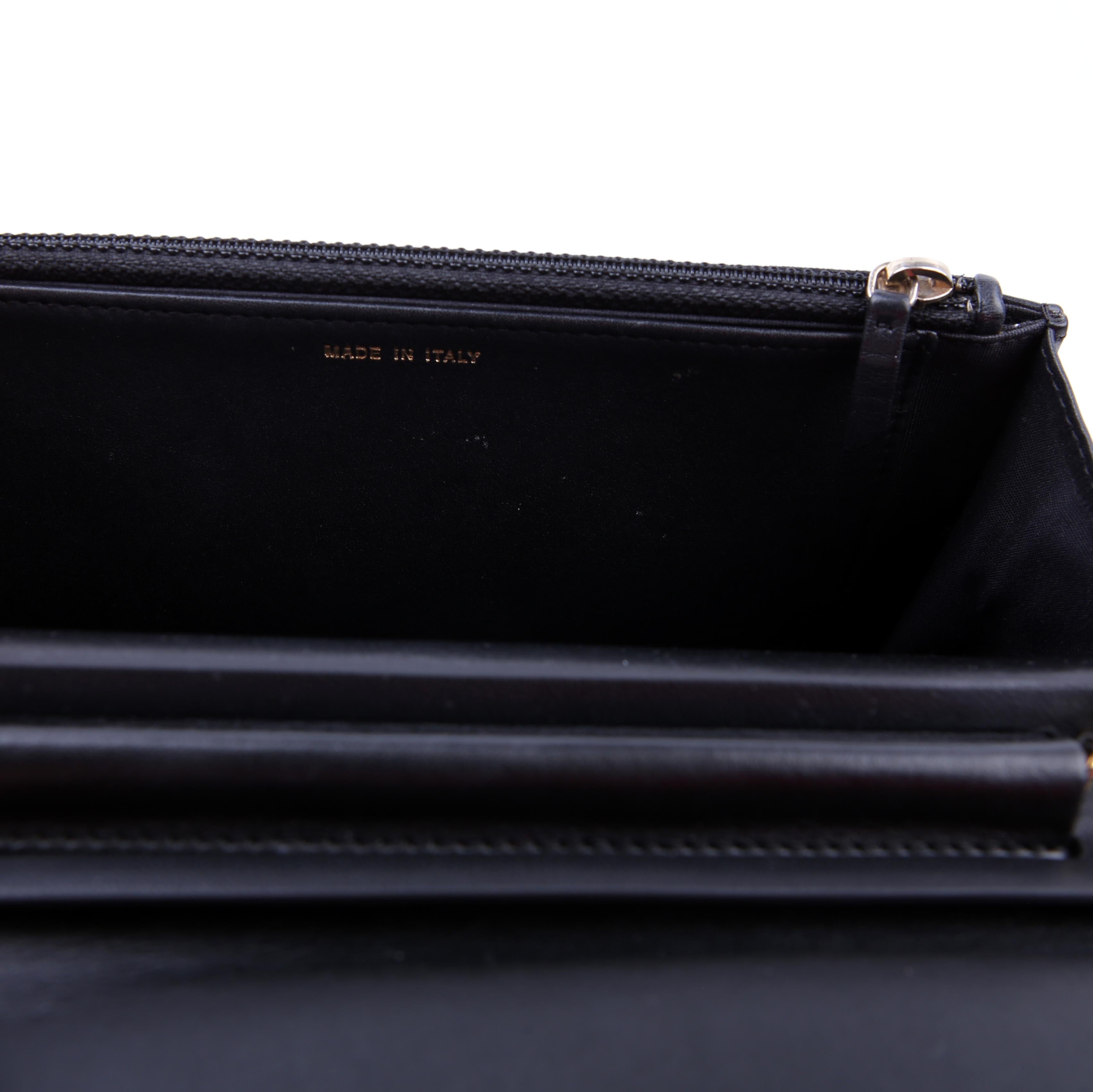 WOC Boy Chevron Lambskin Black
