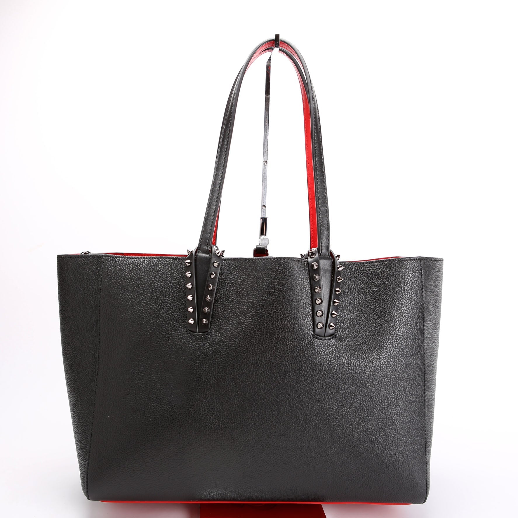 Cabata Small Tote With Pouch Leather Black