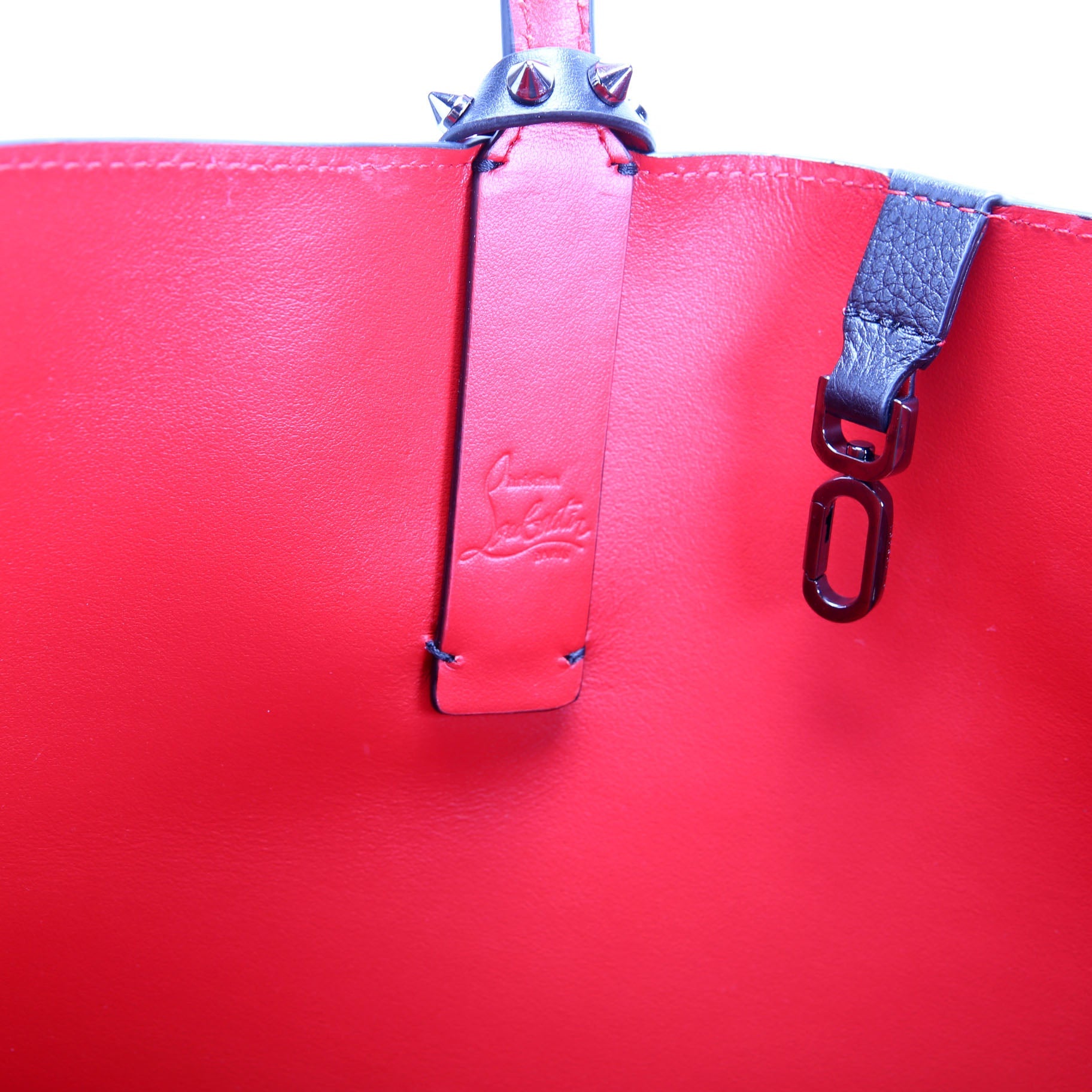 Cabata Small Tote With Pouch Leather Black