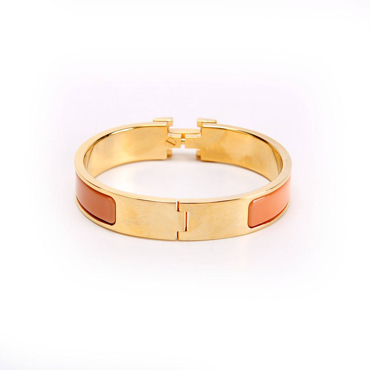 Clic Clac Narrow PM Bracelet Gold/Orange