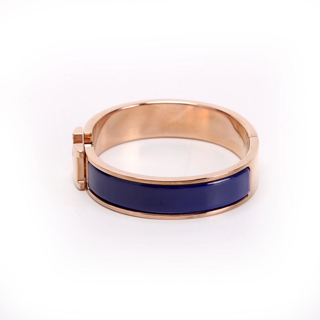 Clic Clac Narrow PM Bracelet Gold/Navy
