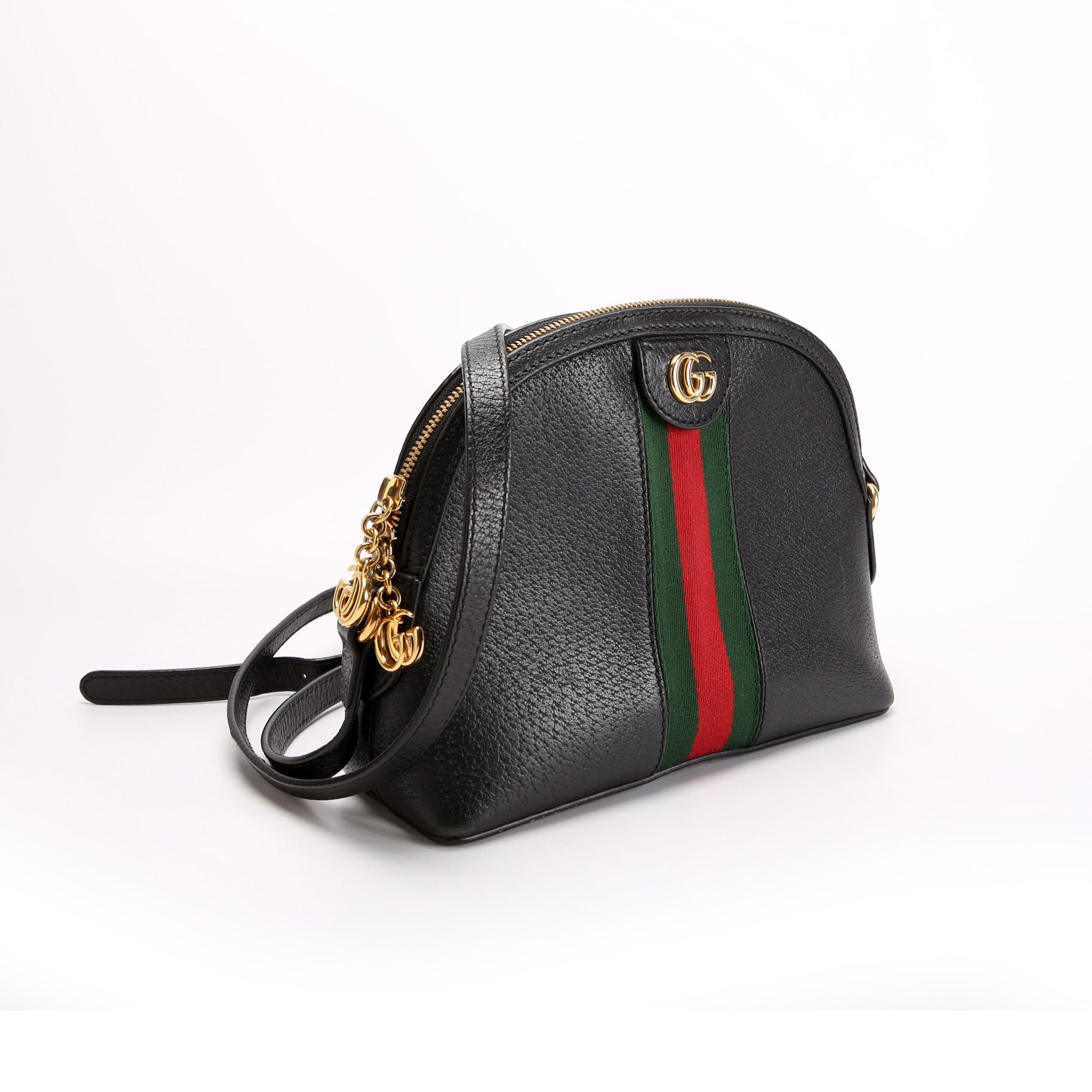 499621 Ophidia GG Small Crossbody Black