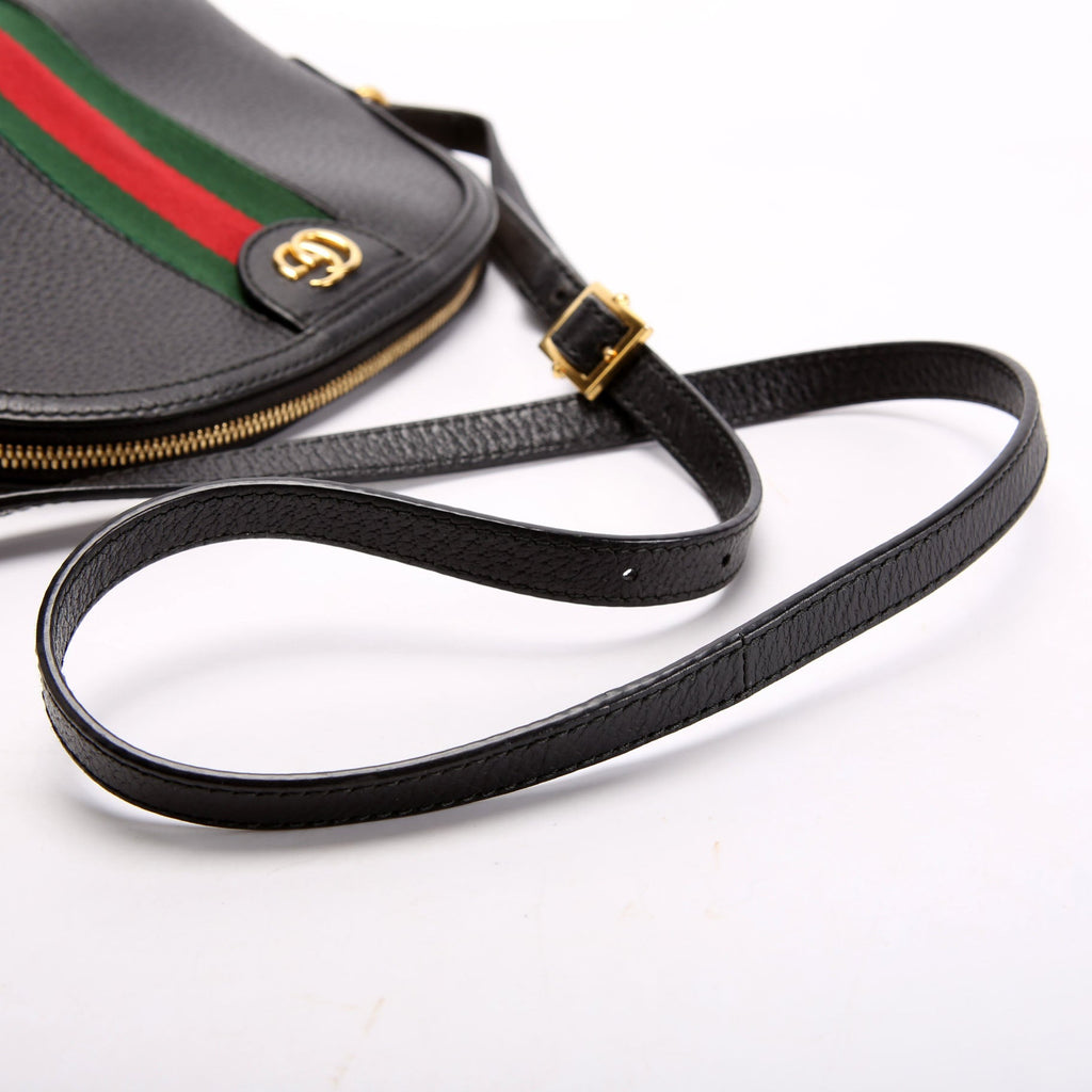 499621 Ophidia GG Small Crossbody Black