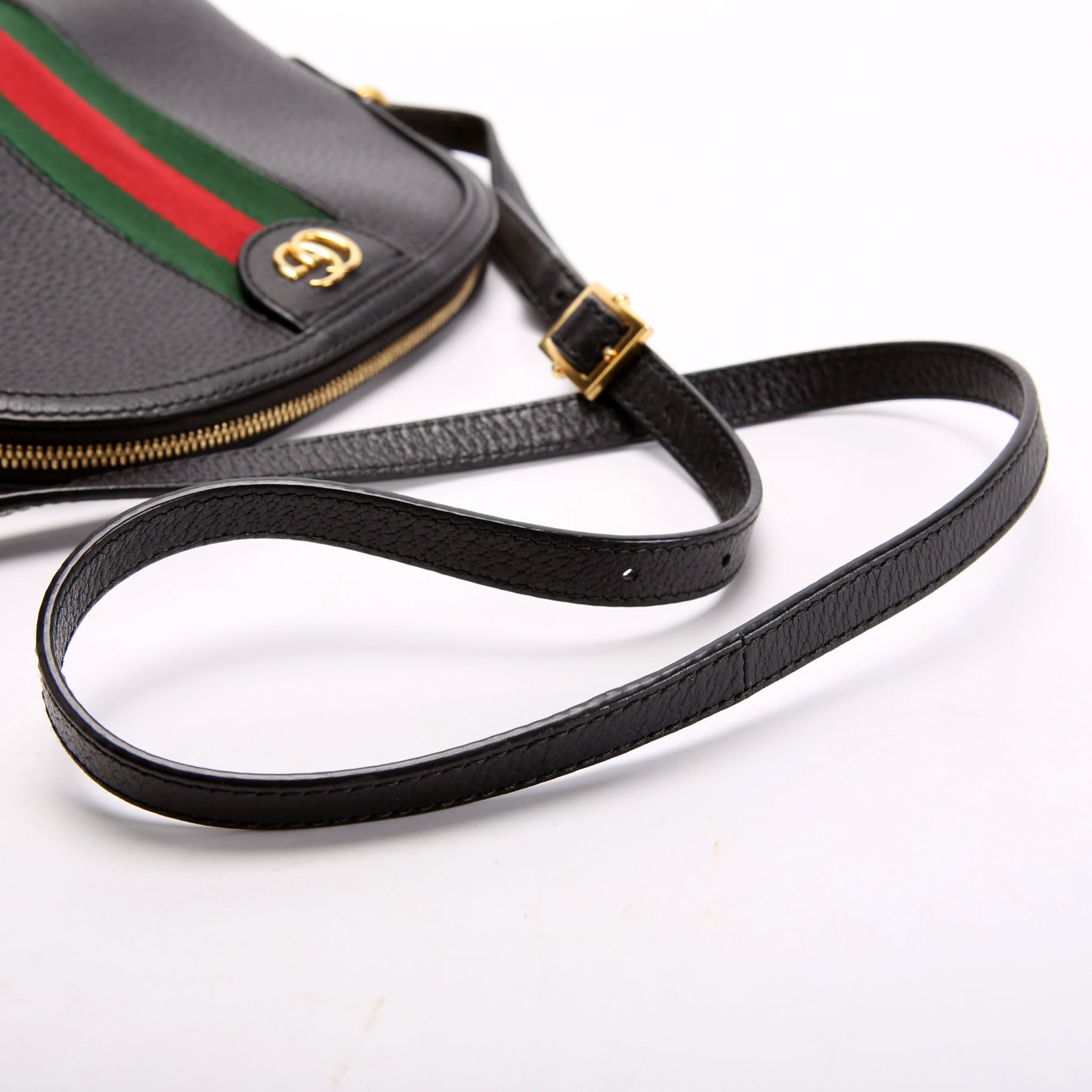 499621 Ophidia GG Small Crossbody Black