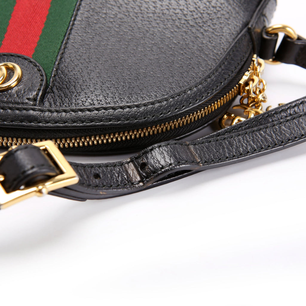 499621 Ophidia GG Small Crossbody Black