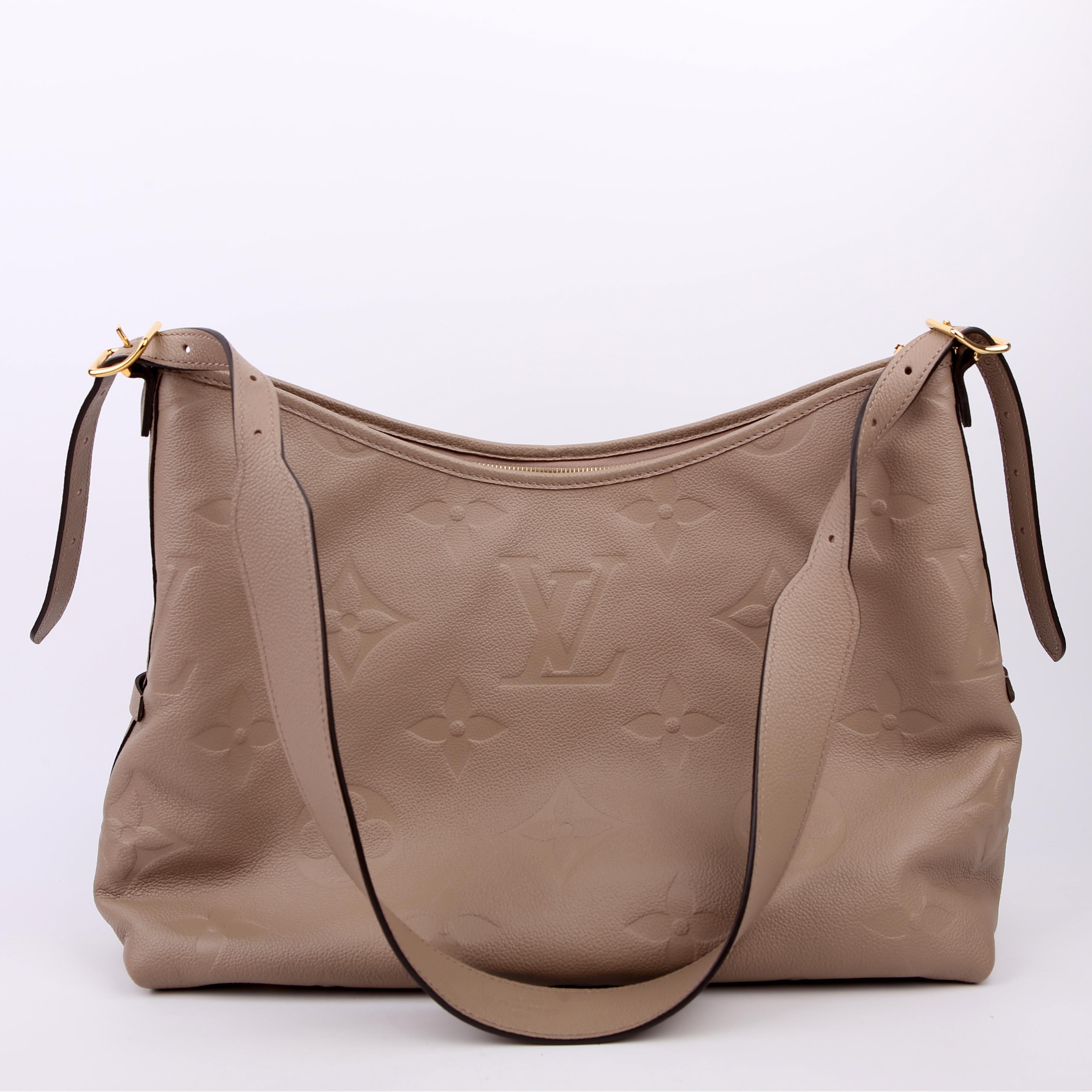 Carryall MM Zip Empreinte Taupe