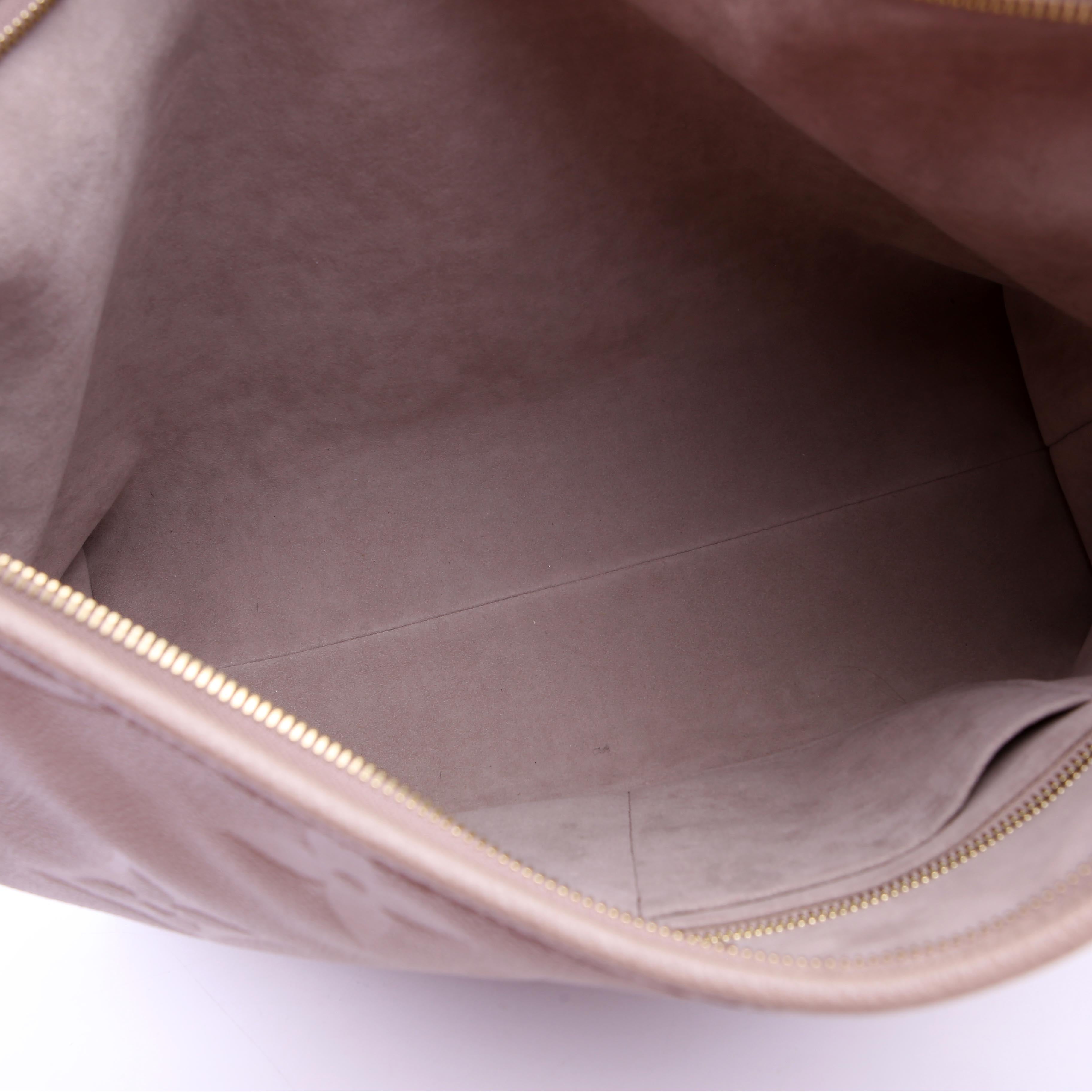 Carryall MM Zip Empreinte Taupe