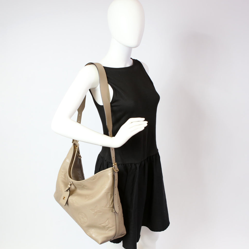 Carryall MM Zip Empreinte Taupe