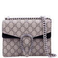Gucci 421970 Dionysus GG Shoulder Mini Tan/Black