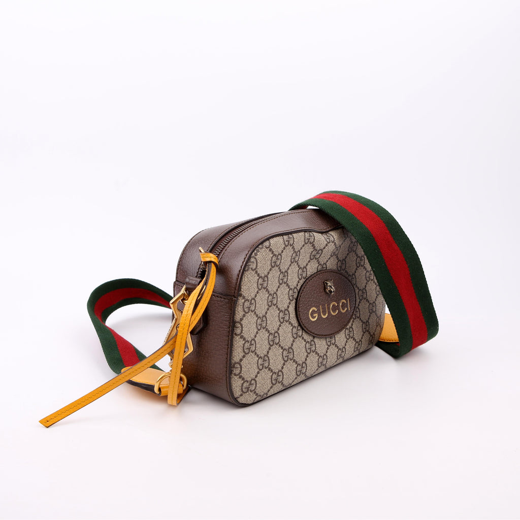 476466 GG Supreme Messenger Bag Brown