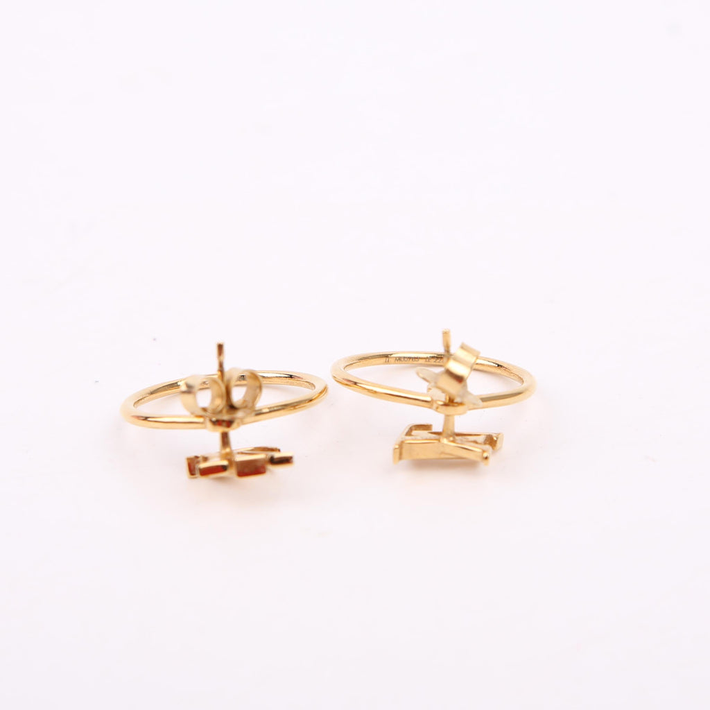 Ellipse Hoop Earrings