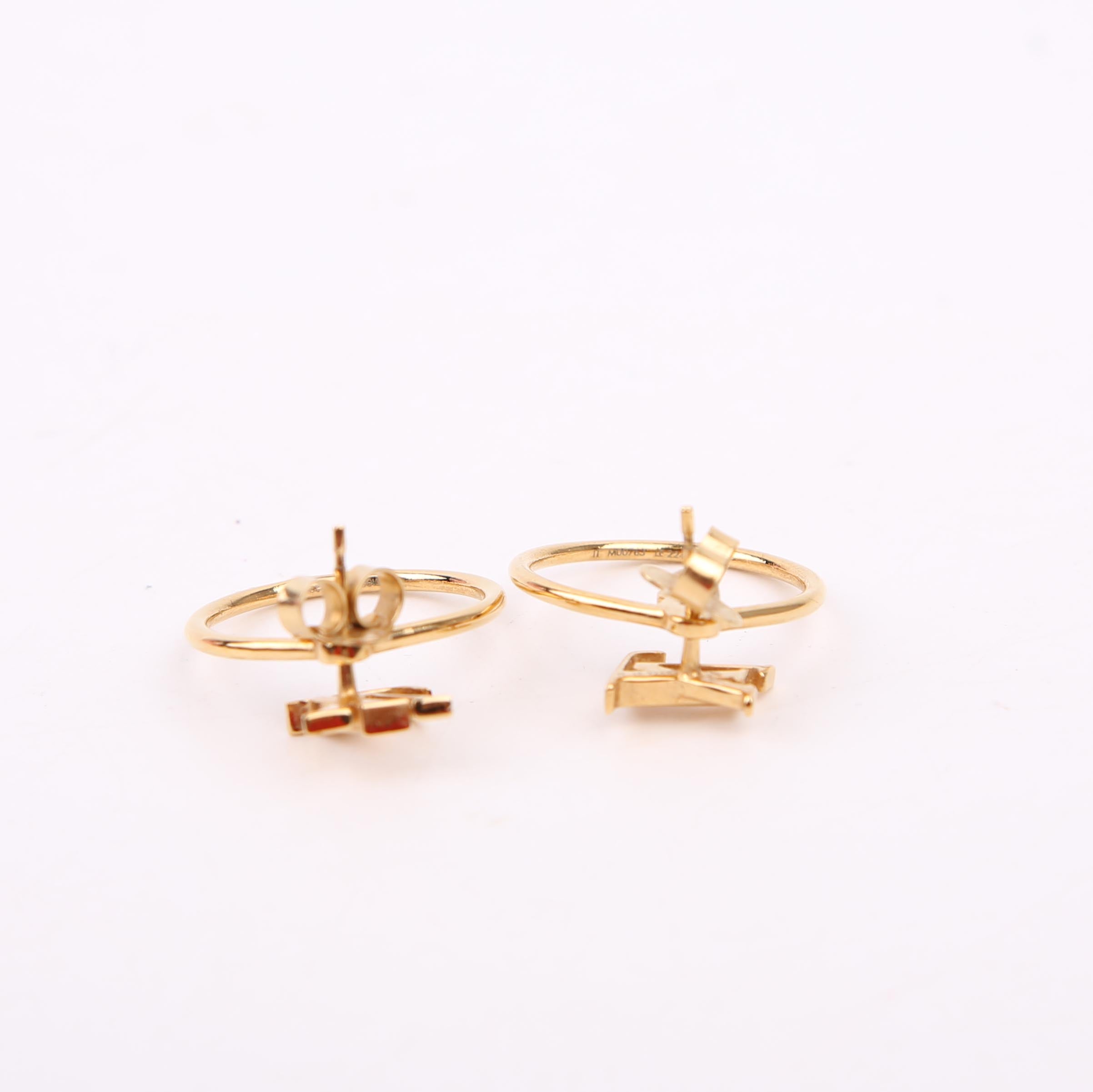 Ellipse Hoop Earrings
