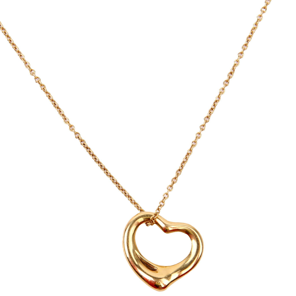 Peretti Open Heart Necklace 16MM 750