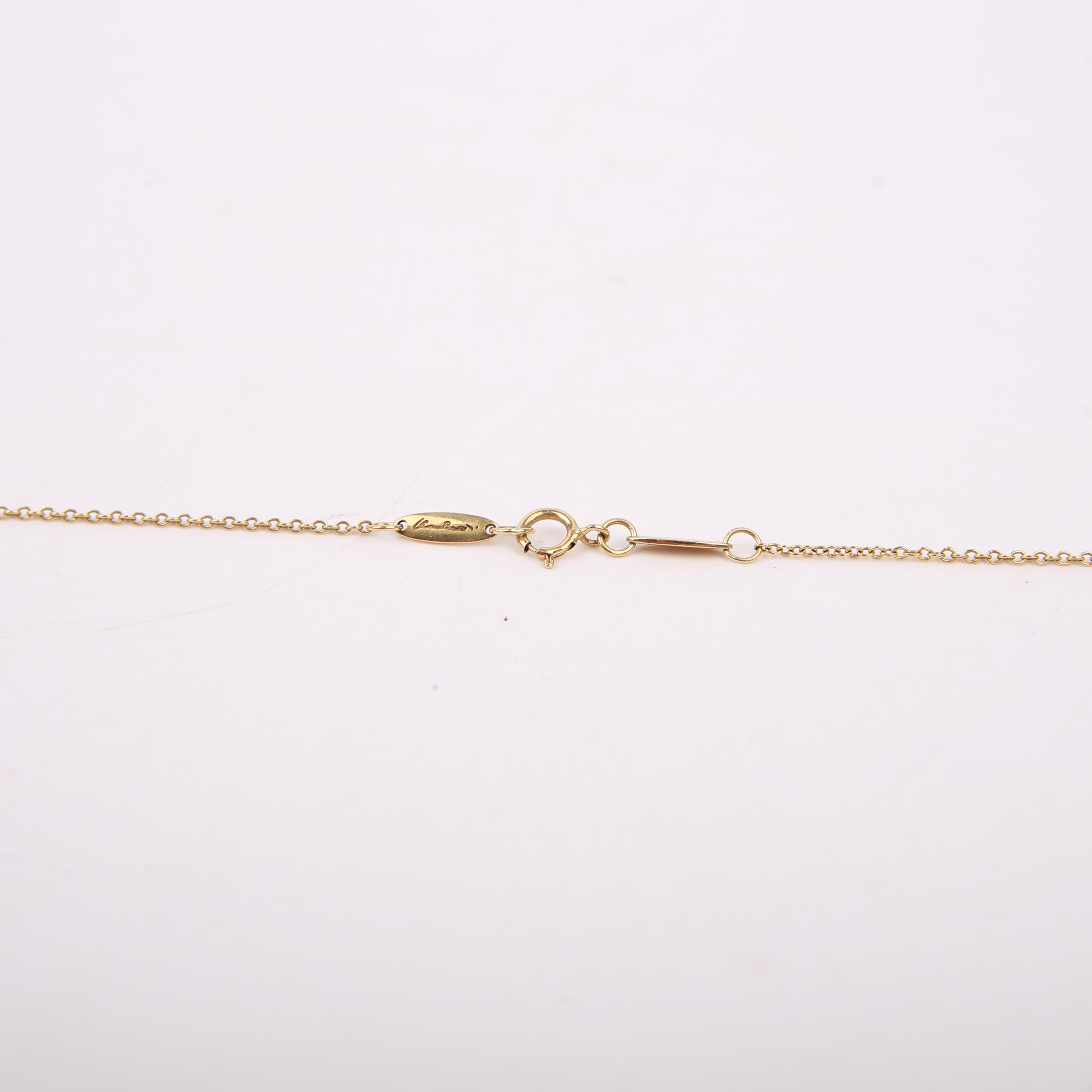 Peretti Open Heart Necklace 16MM 750