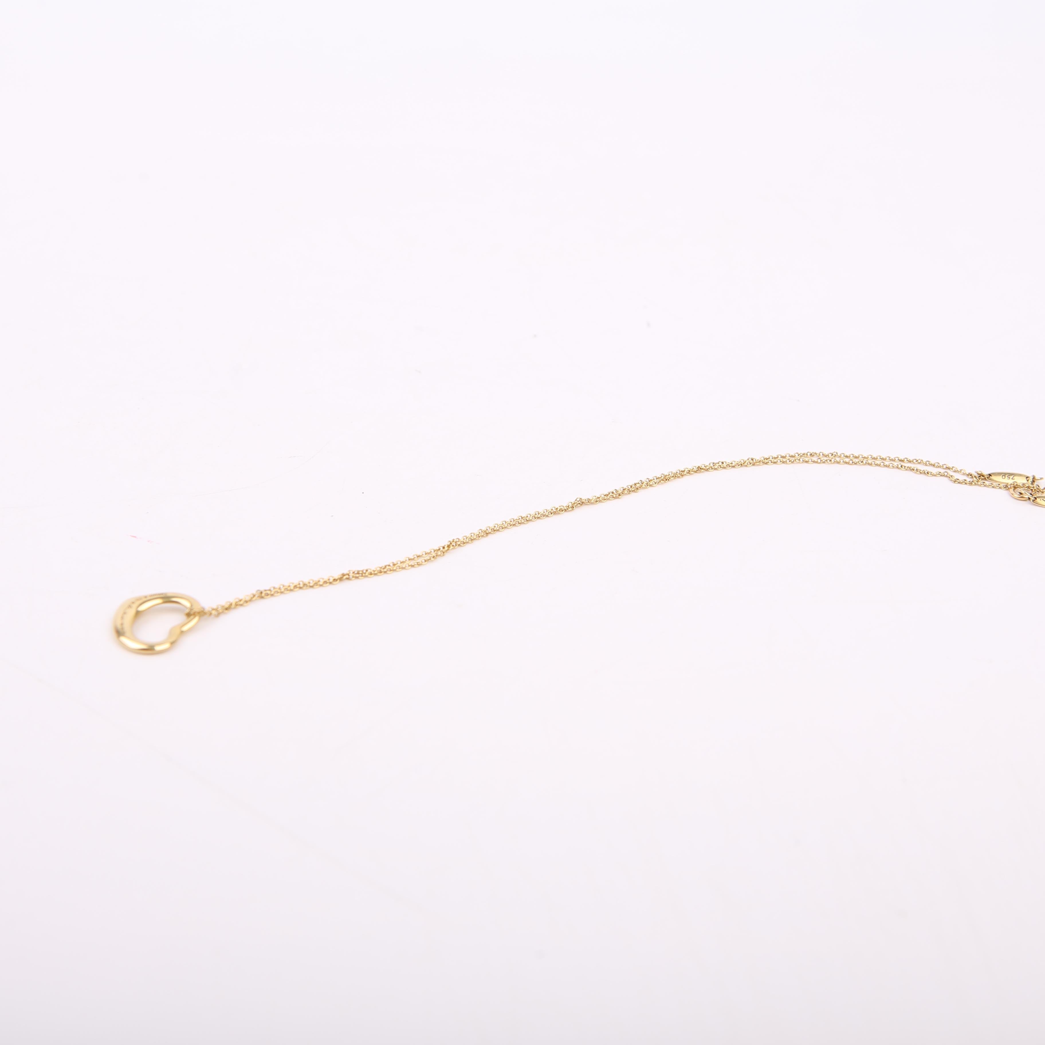 Peretti Open Heart Necklace 16MM 750