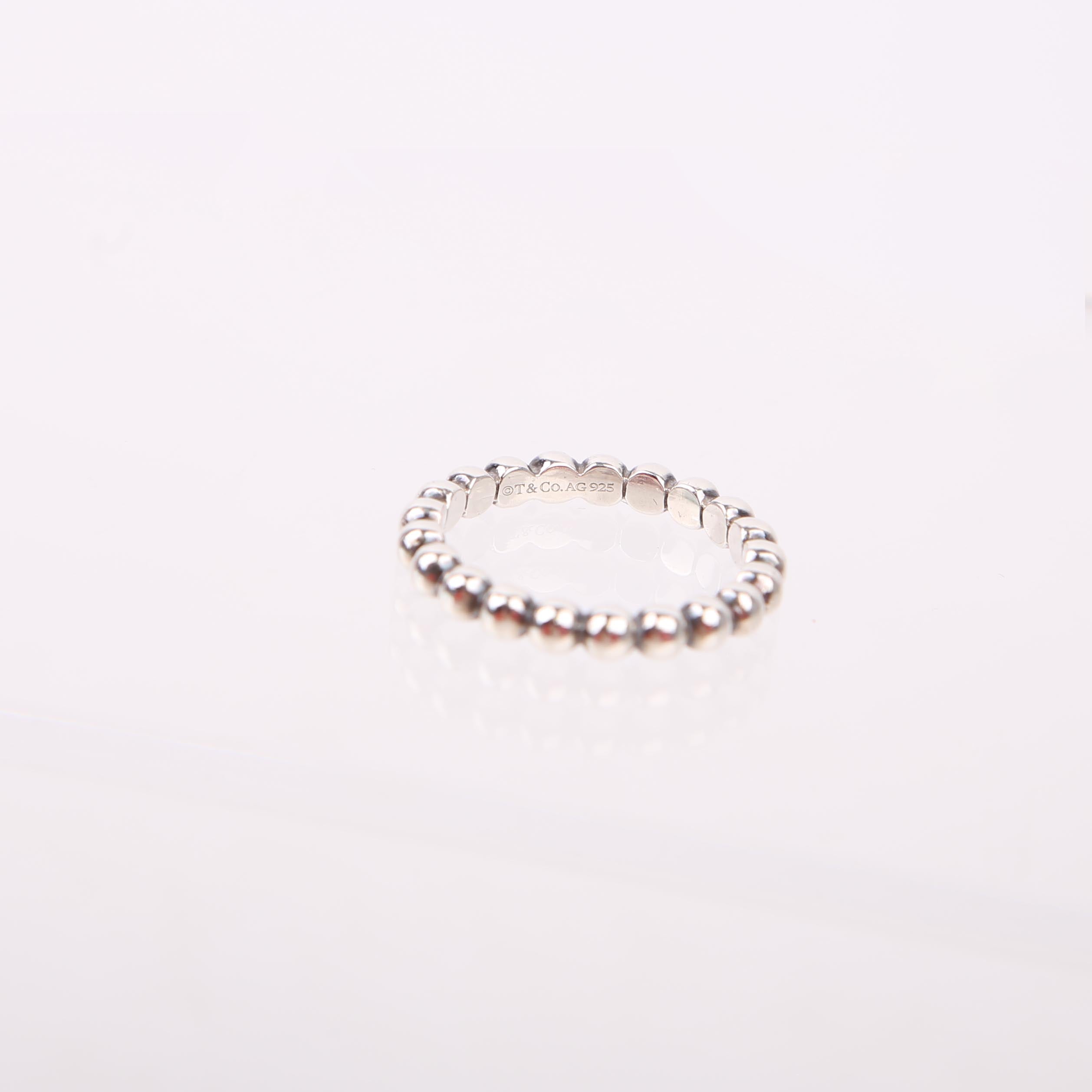 Ziegfeld Bead Ring 925 Size 6