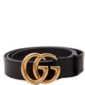 414516 GG Marmont Belt Size 85/34 Black