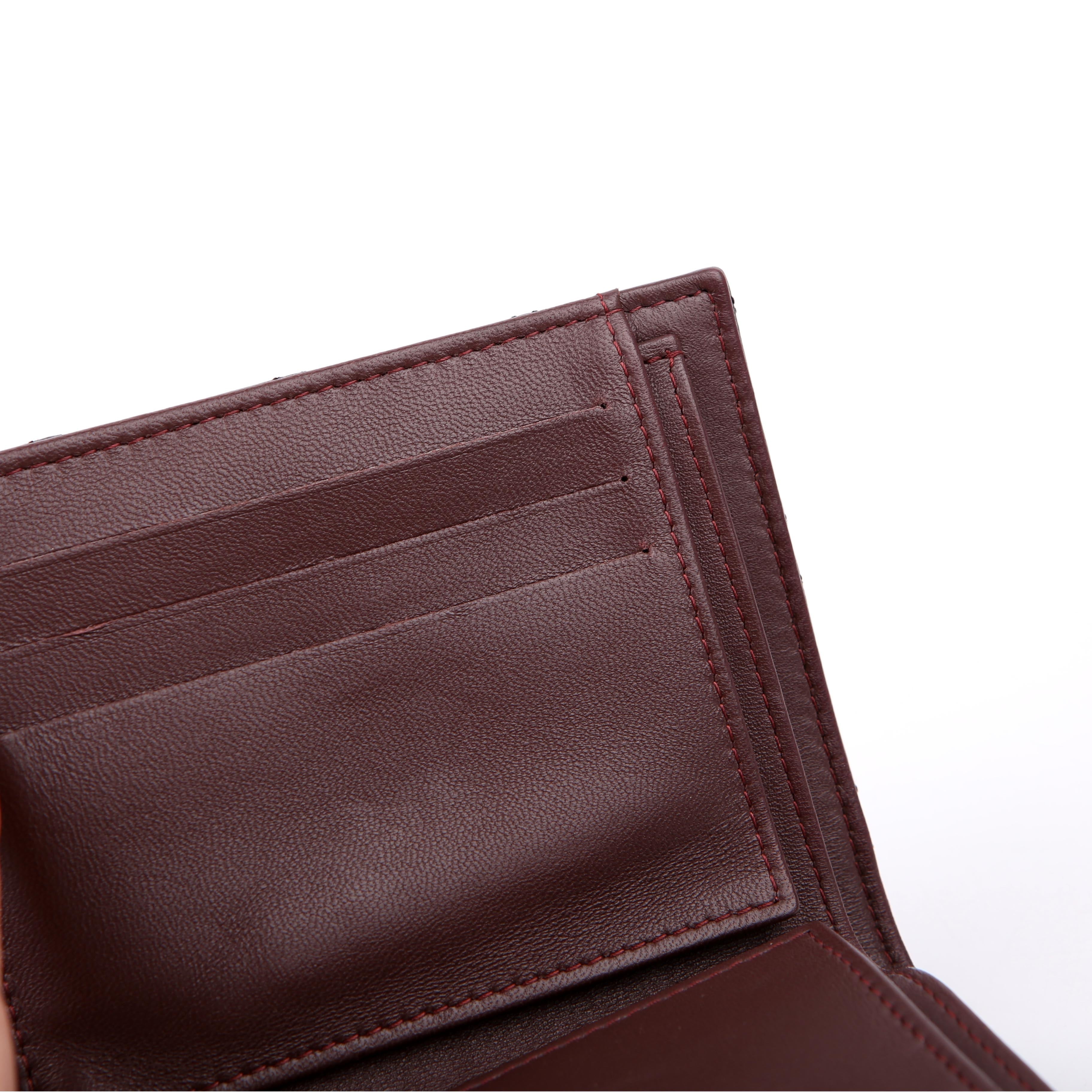 Classic Compact Flap Wallet Lambskin 26M Black