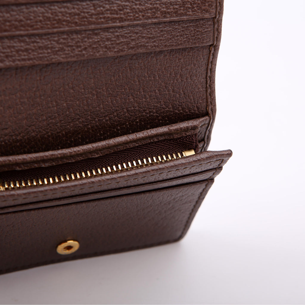 Gucci 523155 Ophidia GG Card Case Wallet