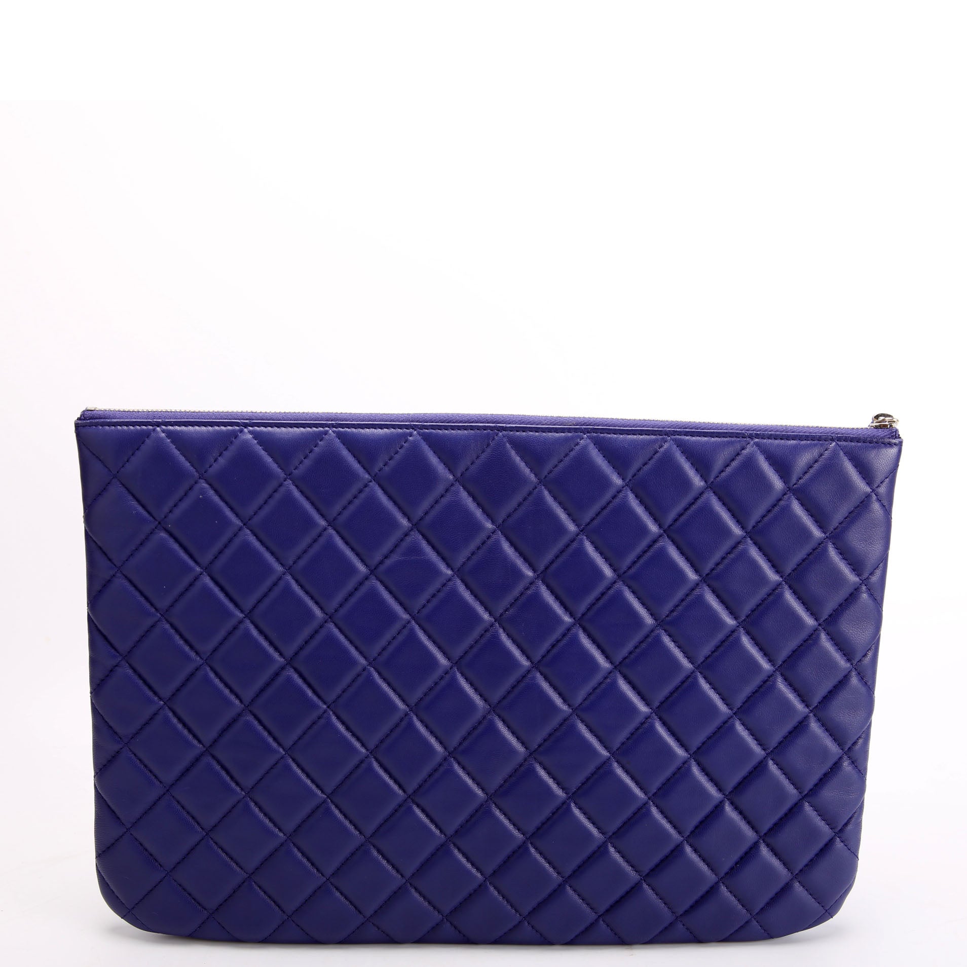 O Case Large Lambskin Blue