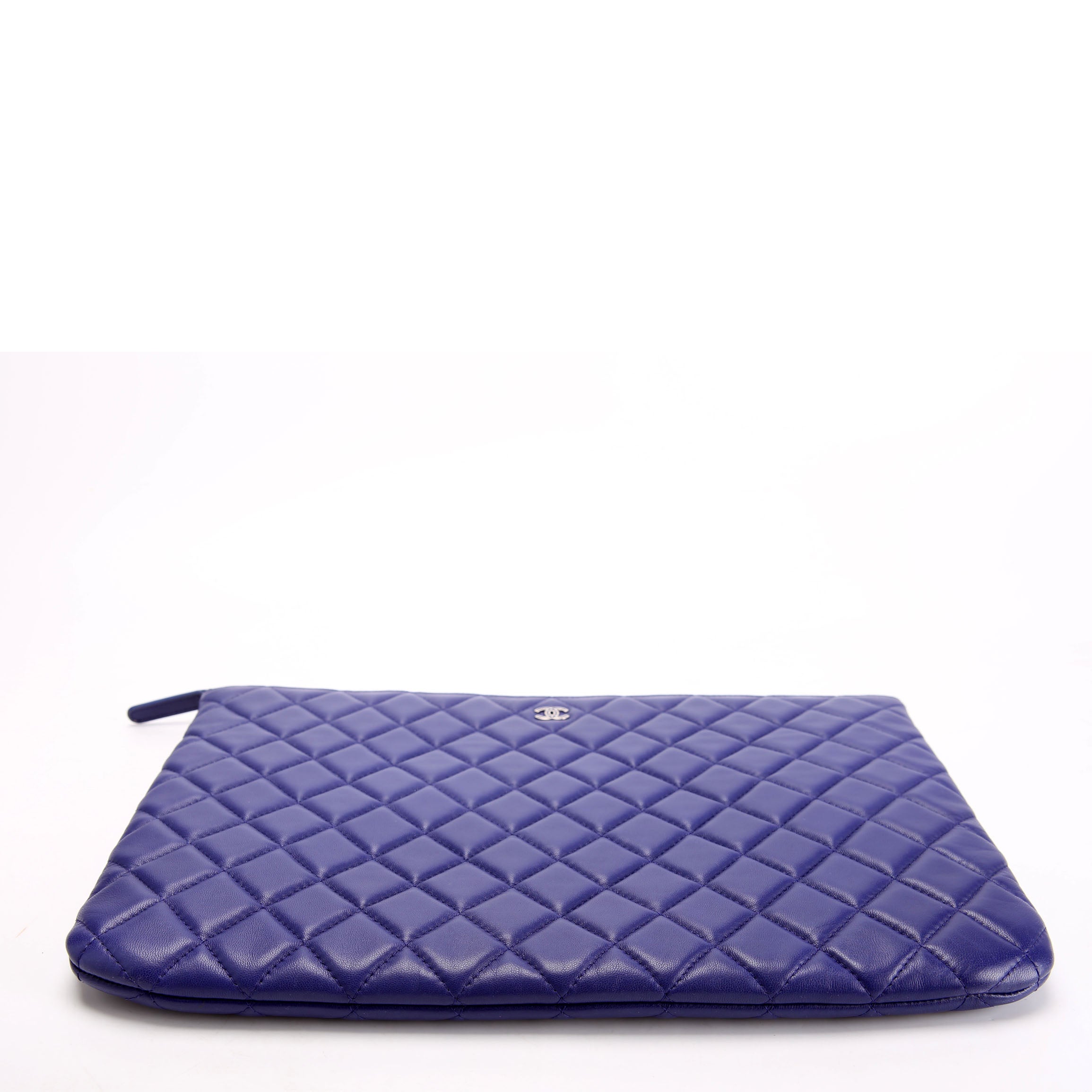O Case Large Lambskin Blue