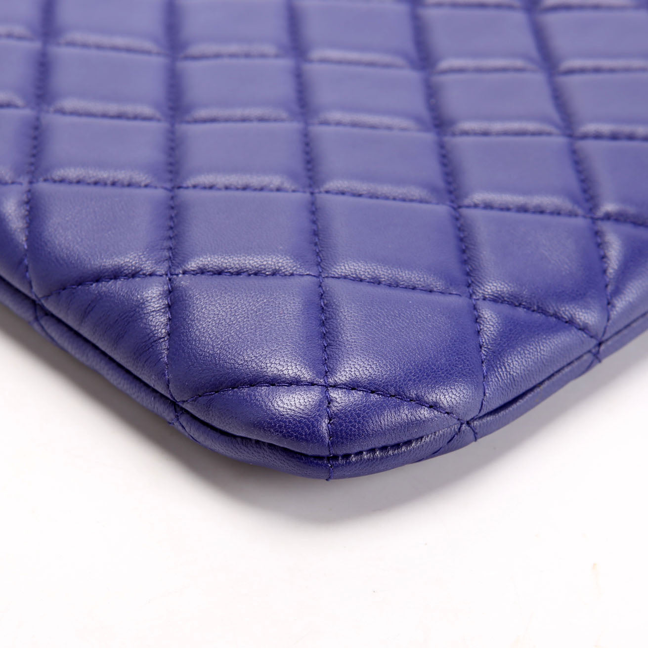 O Case Large Lambskin Blue