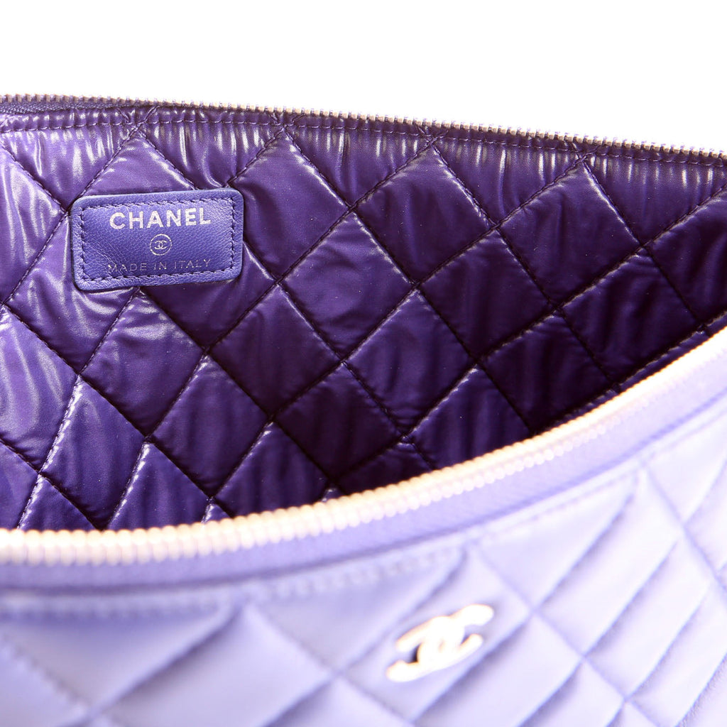 O Case Large Lambskin Blue