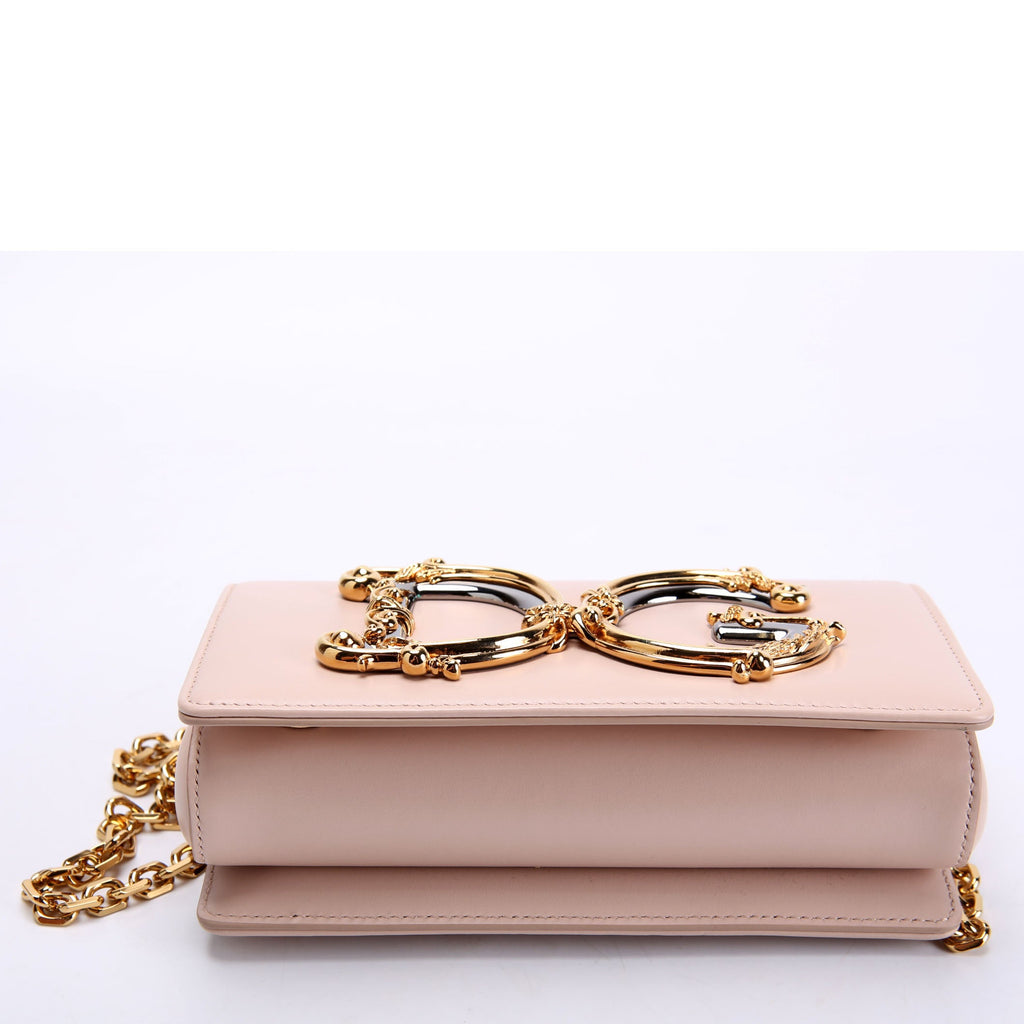 DG Girls Phone Bag Nappa Leather Pink