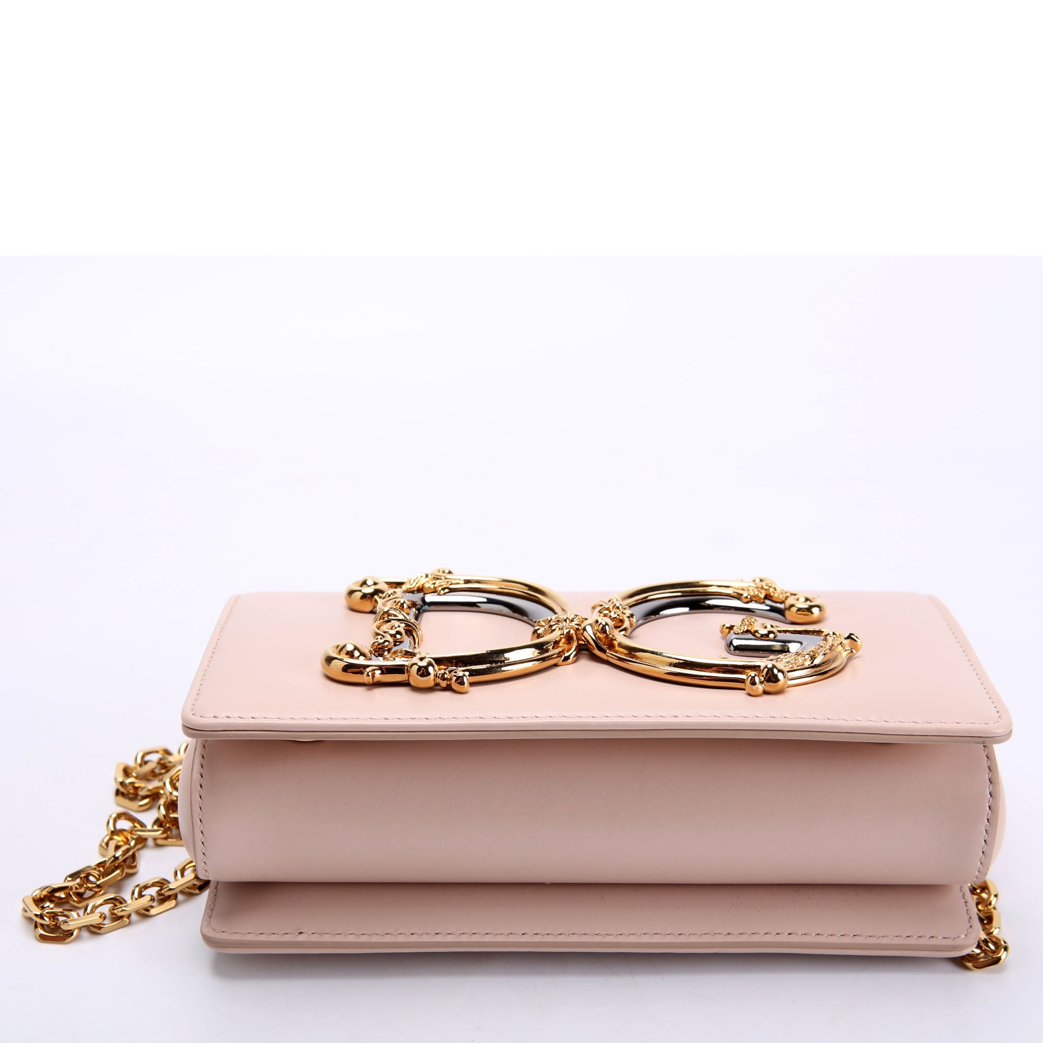 DG Girls Phone Bag Nappa Leather Pink