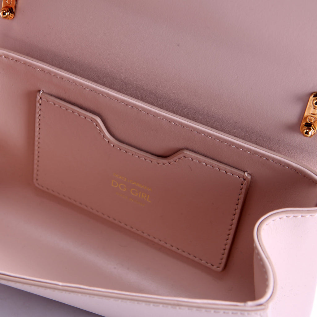 DG Girls Phone Bag Nappa Leather Pink