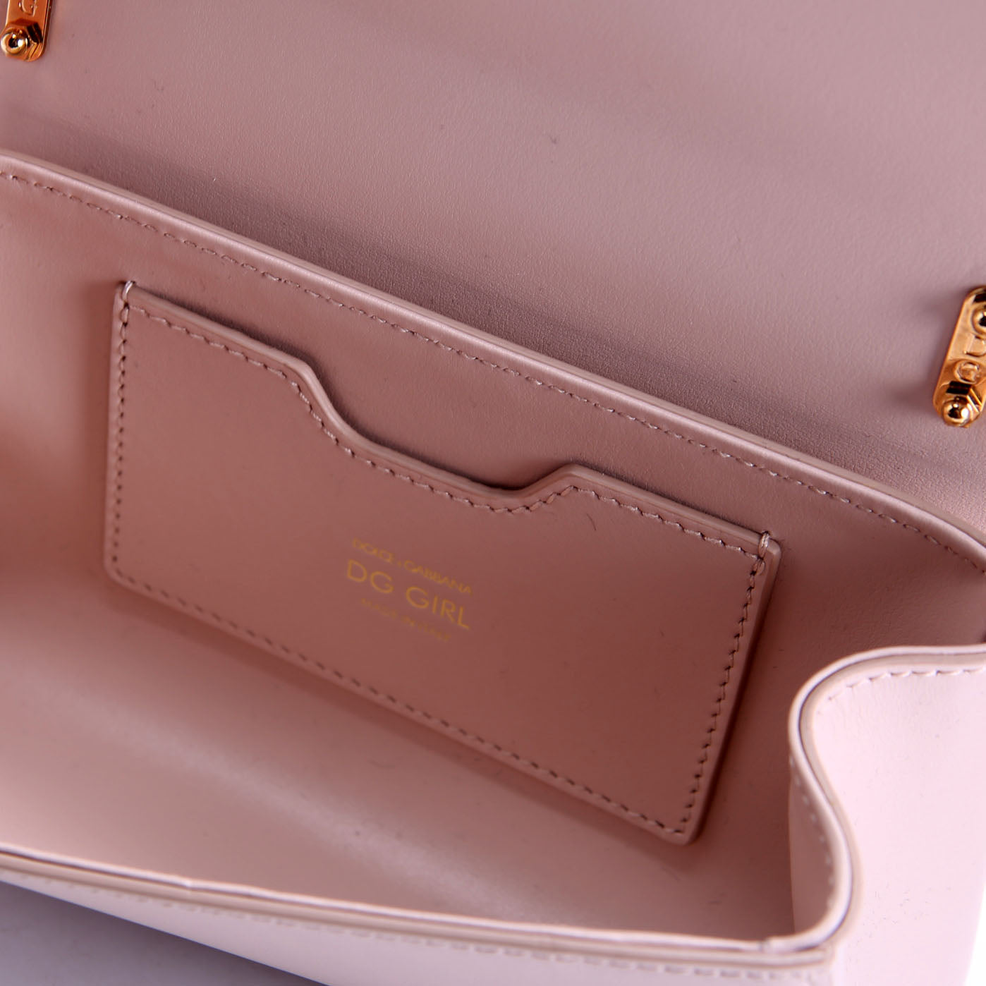 DG Girls Phone Bag Nappa Leather Pink
