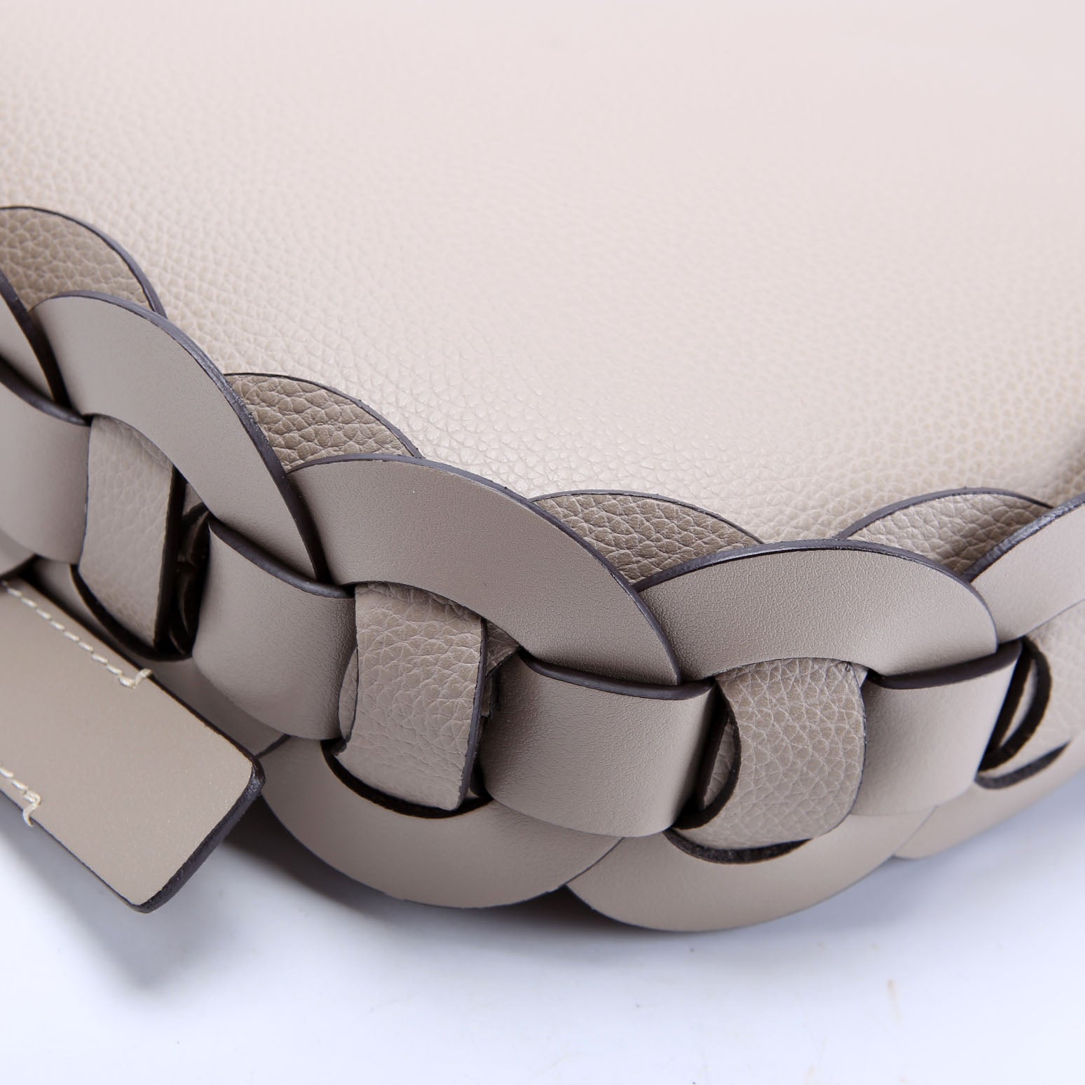 Darryl Medium Leather Hobo Taupe