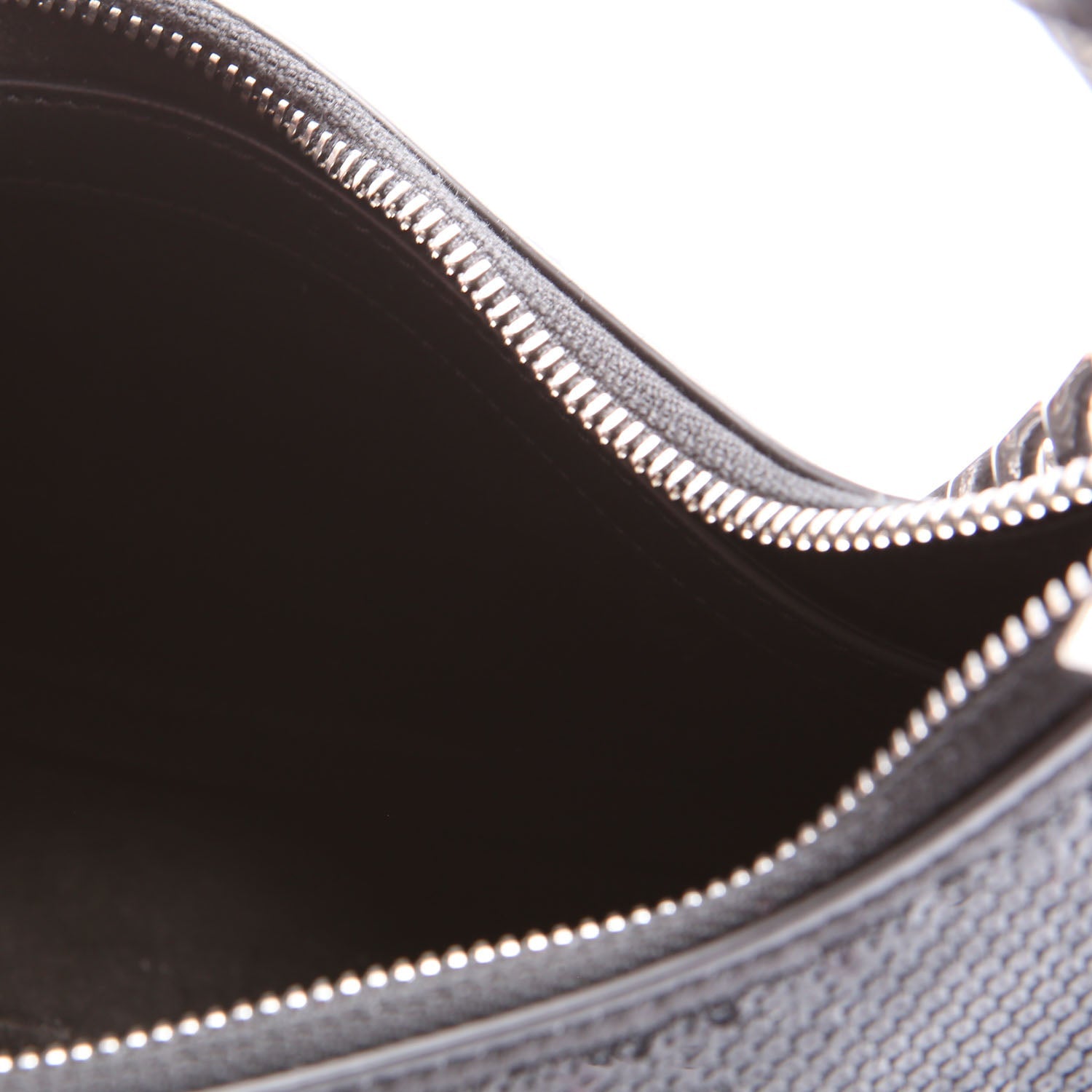 Ava Sequin Medium Chain Black/White